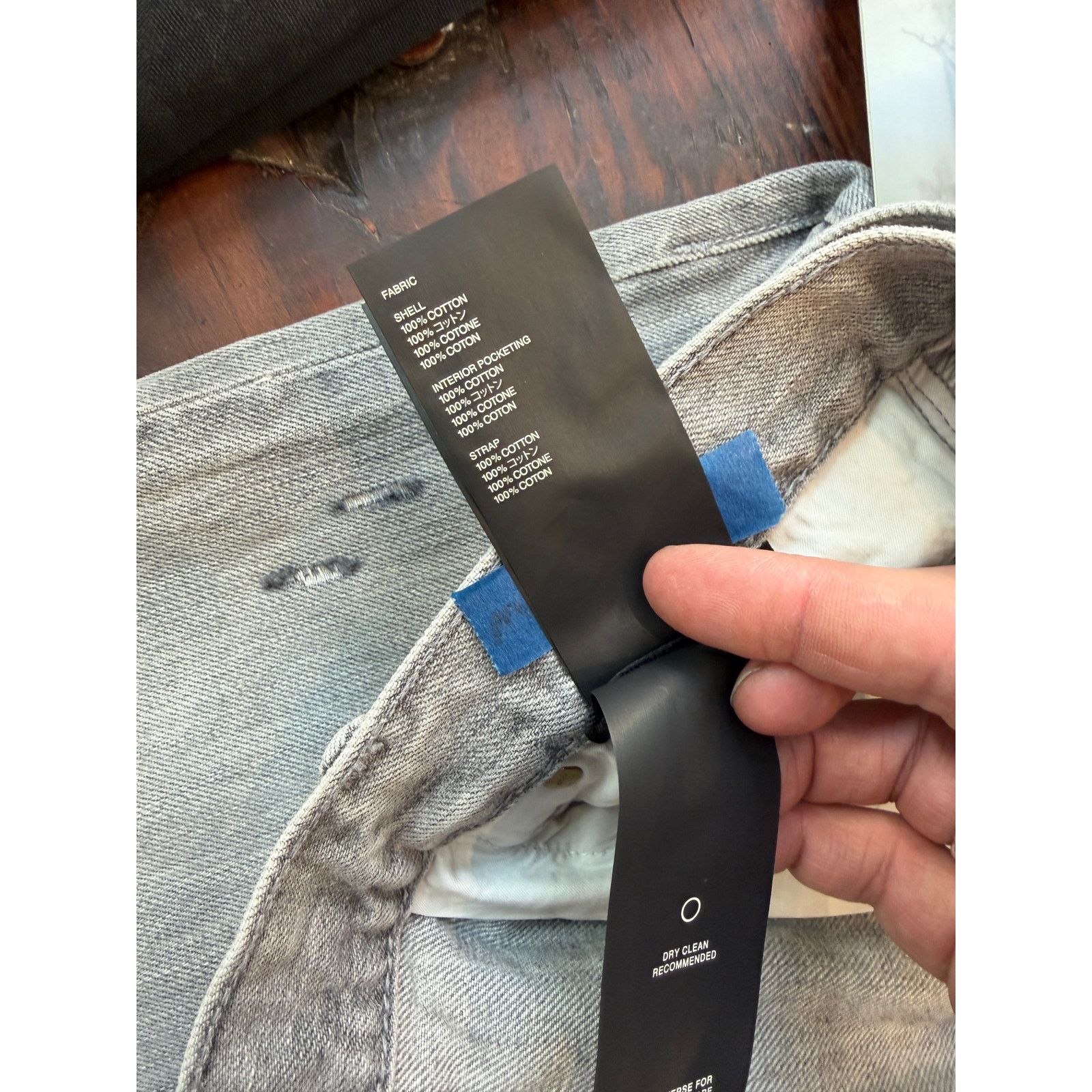 Fear of God 6th Collection Distressed Belted Denim Jeans