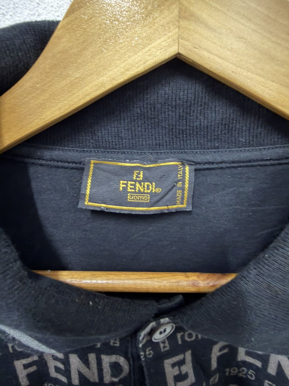 Fendi Vintage Fendi over print shirts Size US M / EU 48-50 / 2 - 4 Thumbnail
