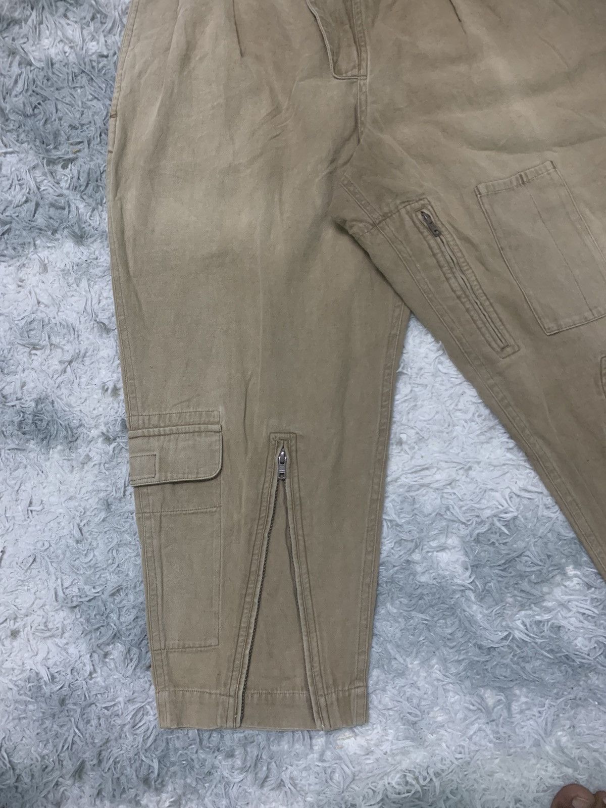 Yohji Yamamoto RARE YOHJI YAMAMOTO CARGO BAGGY PANT Size US 32 / EU 48 - 3 Thumbnail