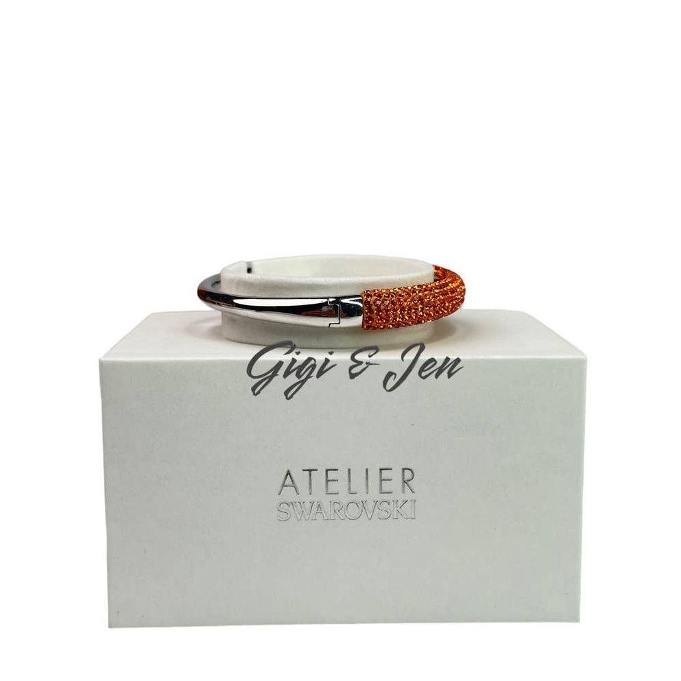 Swarovski Swarovski atelier Tigris bangle Orange M Bracelet Size ONE SIZE - 10 Thumbnail
