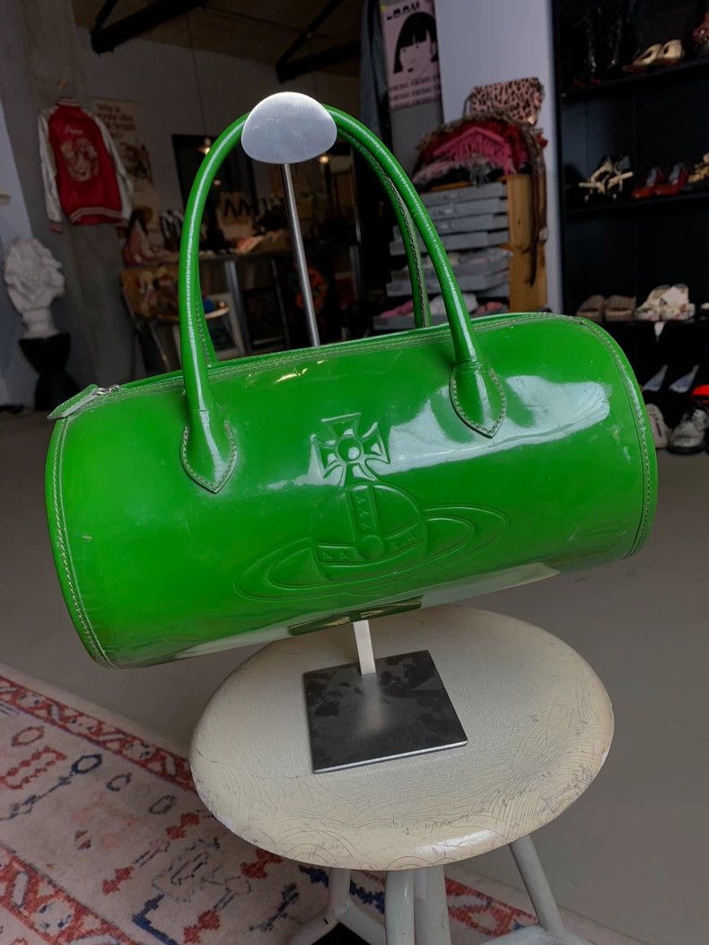 Vivienne Westwood Vivienne Westwood Vintage Green Patent Bag Size ONE SIZE - 1 Thumbnail