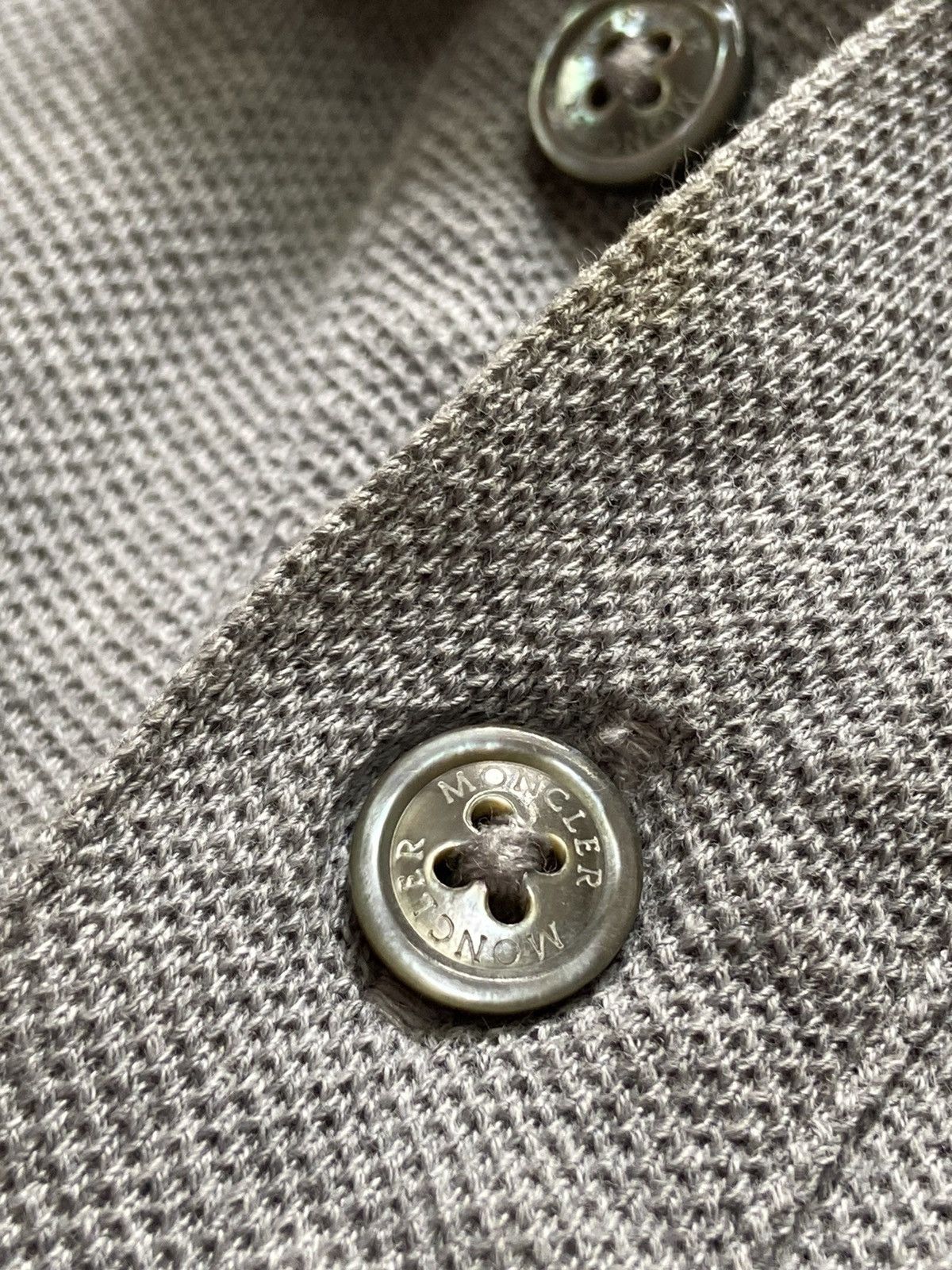 Moncler Moncler Polo Grey Gray Size US M / EU 48-50 / 2 - 3 Thumbnail