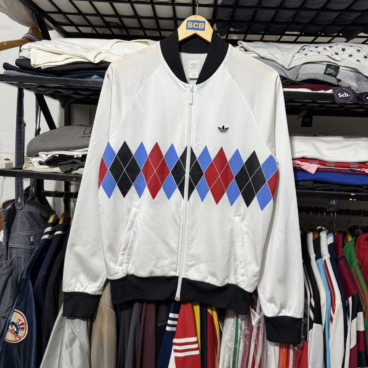 Adidas Vintage adidas ivan landl argyle track top Size US M / EU 48-50 / 2 - 9 Thumbnail