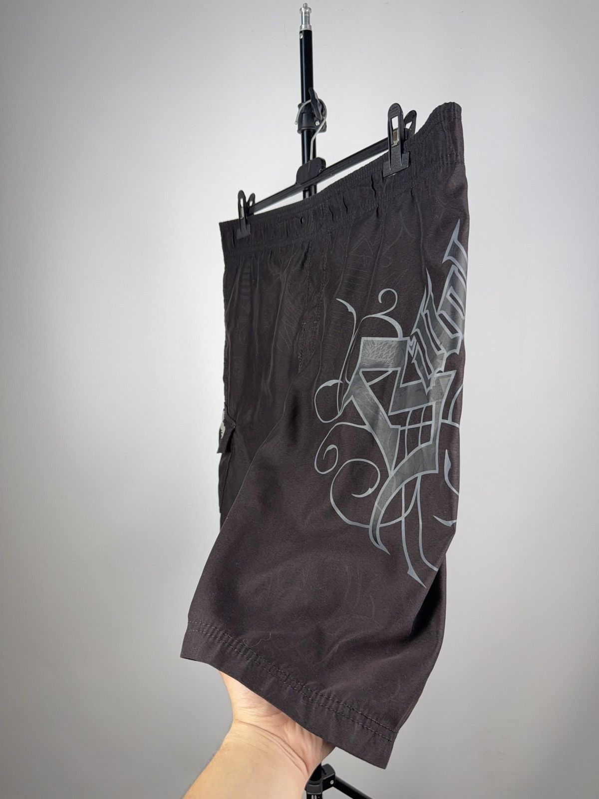 Billabong × Vintage Vintage Billabong Tribal Board Shorts Black Swimwear M Size US 34 / EU 50 - 3 Thumbnail