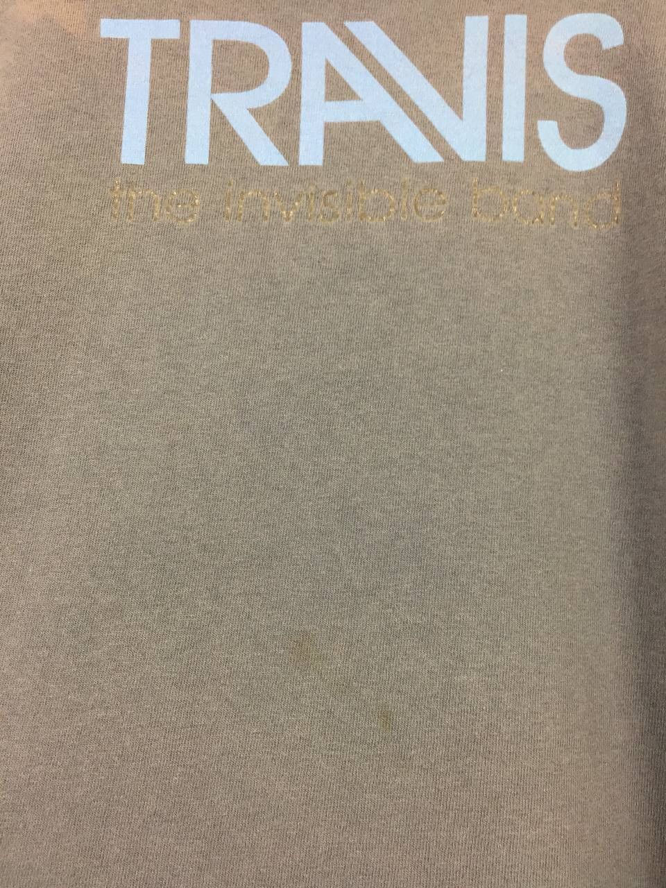 Band Tees Vtg 00s Travis Britpop Band The Invisible Band Album Tee Size US L / EU 52-54 / 3 - 5 Thumbnail