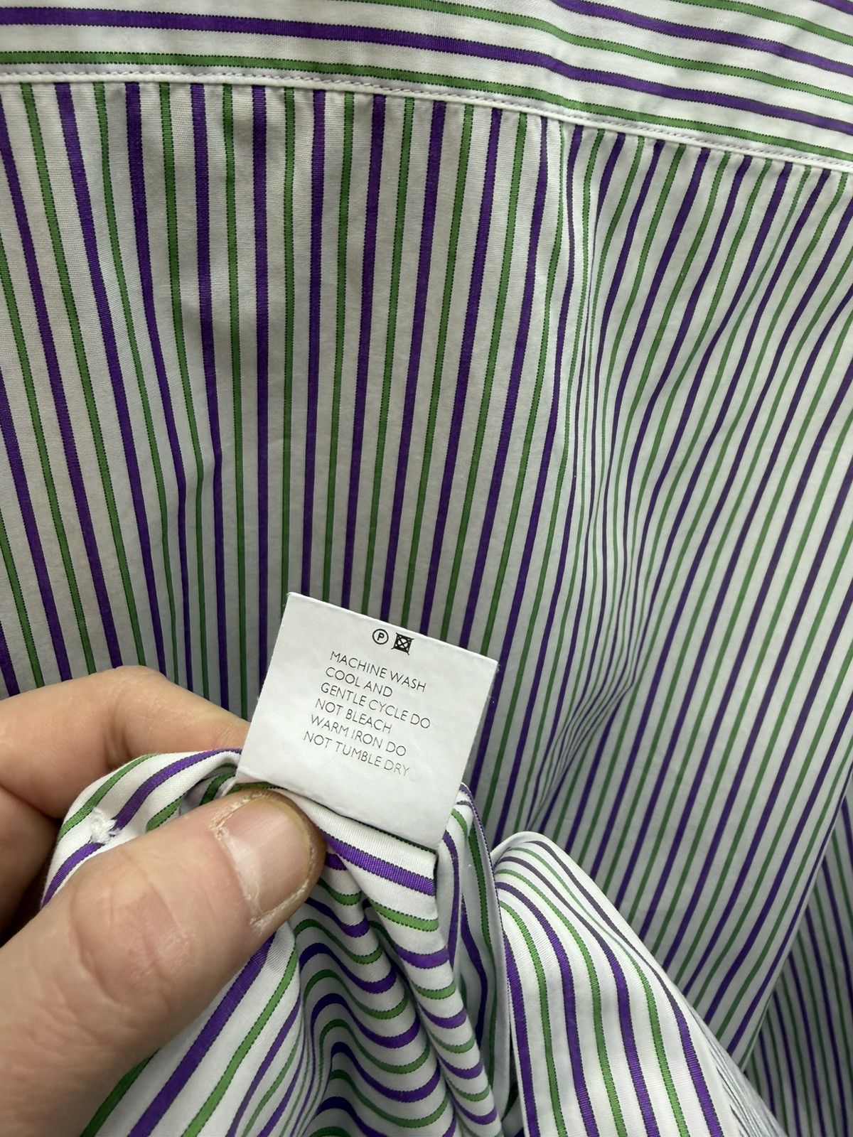 Other RODA Striped Cotton Shirt Men’s Size 42 16 1/2 Size US L / EU 52-54 / 3 - 11 Thumbnail