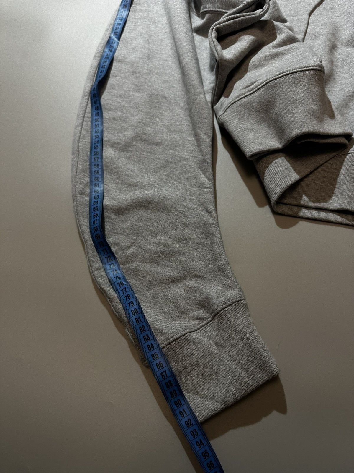 H&M × Mugler H&M & Mugler Star Motif Hoodie Oversized Light Gray Men's sz Size US L / EU 52-54 / 3 - 12 Thumbnail