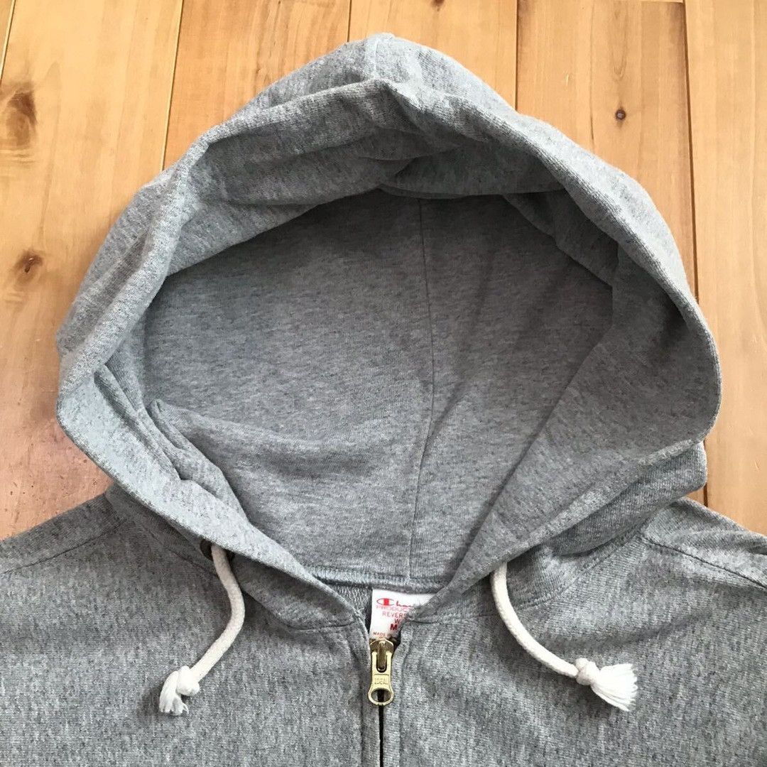 Bape × Champion BAPE × CHAMPION BAPE logo zip hoodie a bathing ape Size US M / EU 48-50 / 2 - 5 Thumbnail