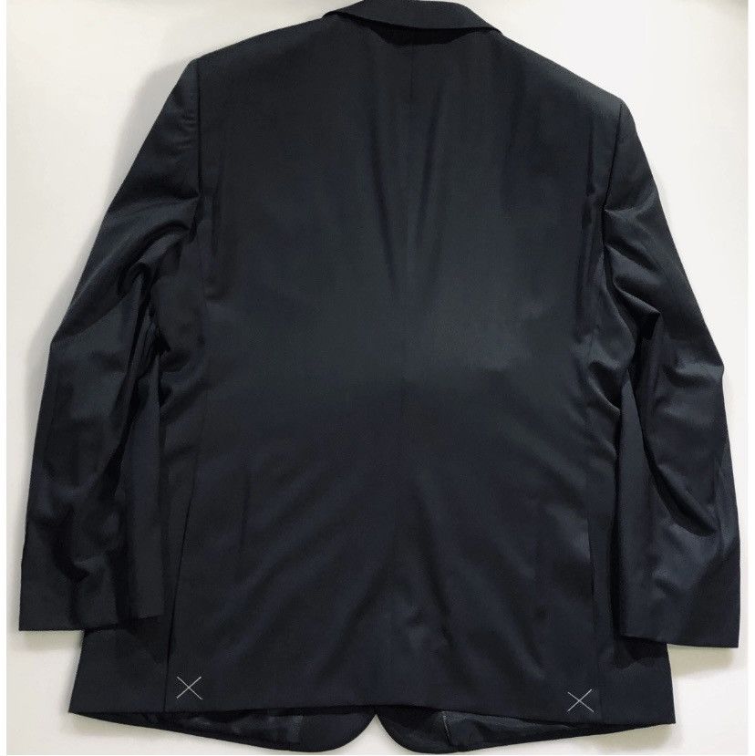 Giorgio Armani Giorgio Armani Black Wool 2-Btn Taylor Giorgio Line 60 NEW Size 50R - 3 Thumbnail
