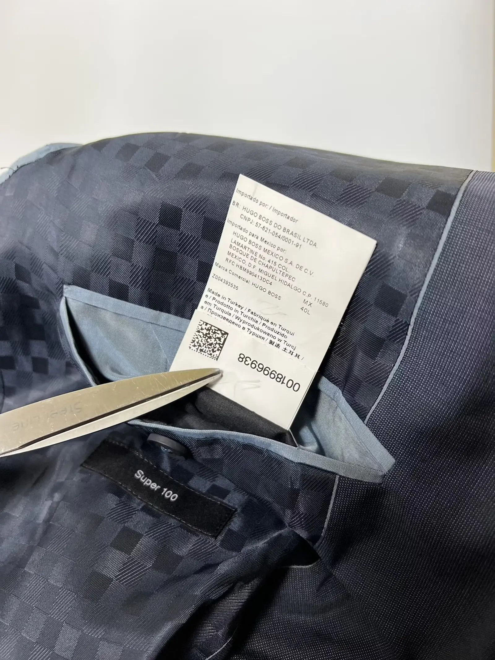 Designer × Hugo Boss Hugo Boss blazer jacket Size 40L - 7 Thumbnail