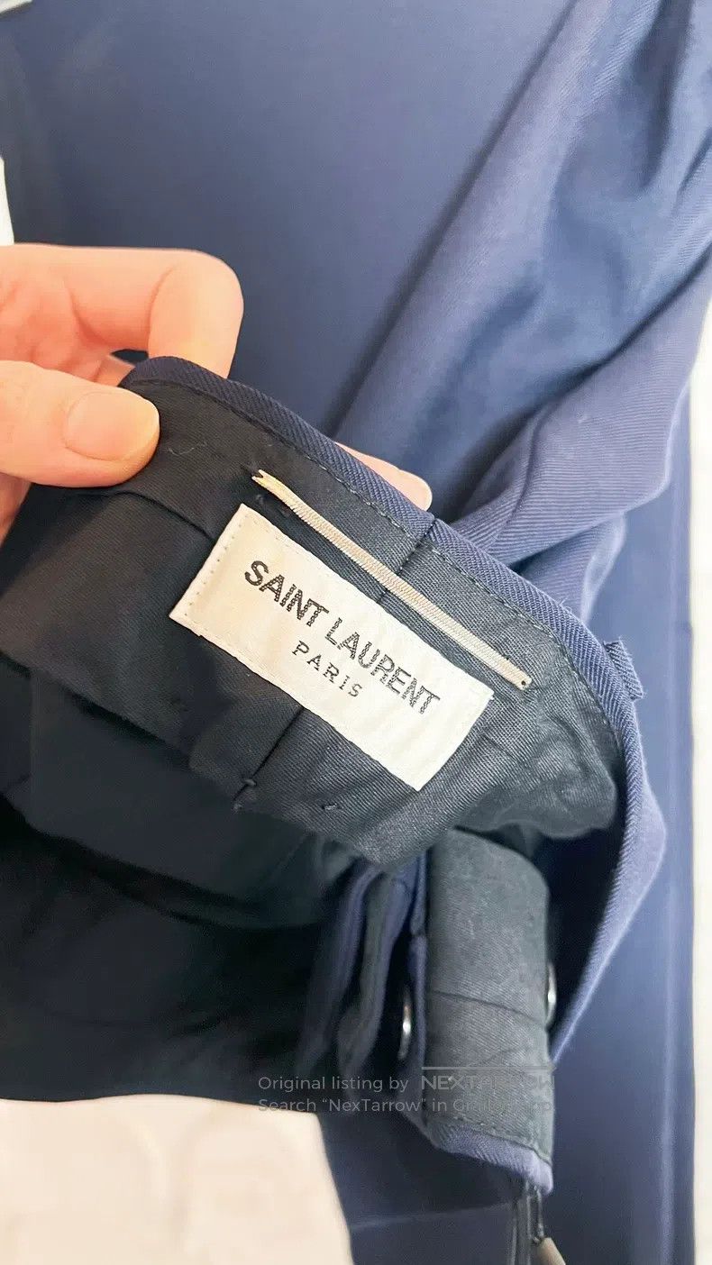 Saint Laurent Paris Saint Laurent Paris Slacks Size US 28 / EU 44 - 3 Thumbnail