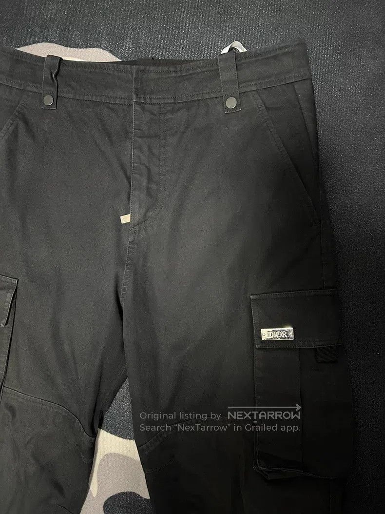 Dior Dior Casual Work Pants with Metal Logo and Zipper Elastic Size US 30 / EU 46 - 2 Thumbnail