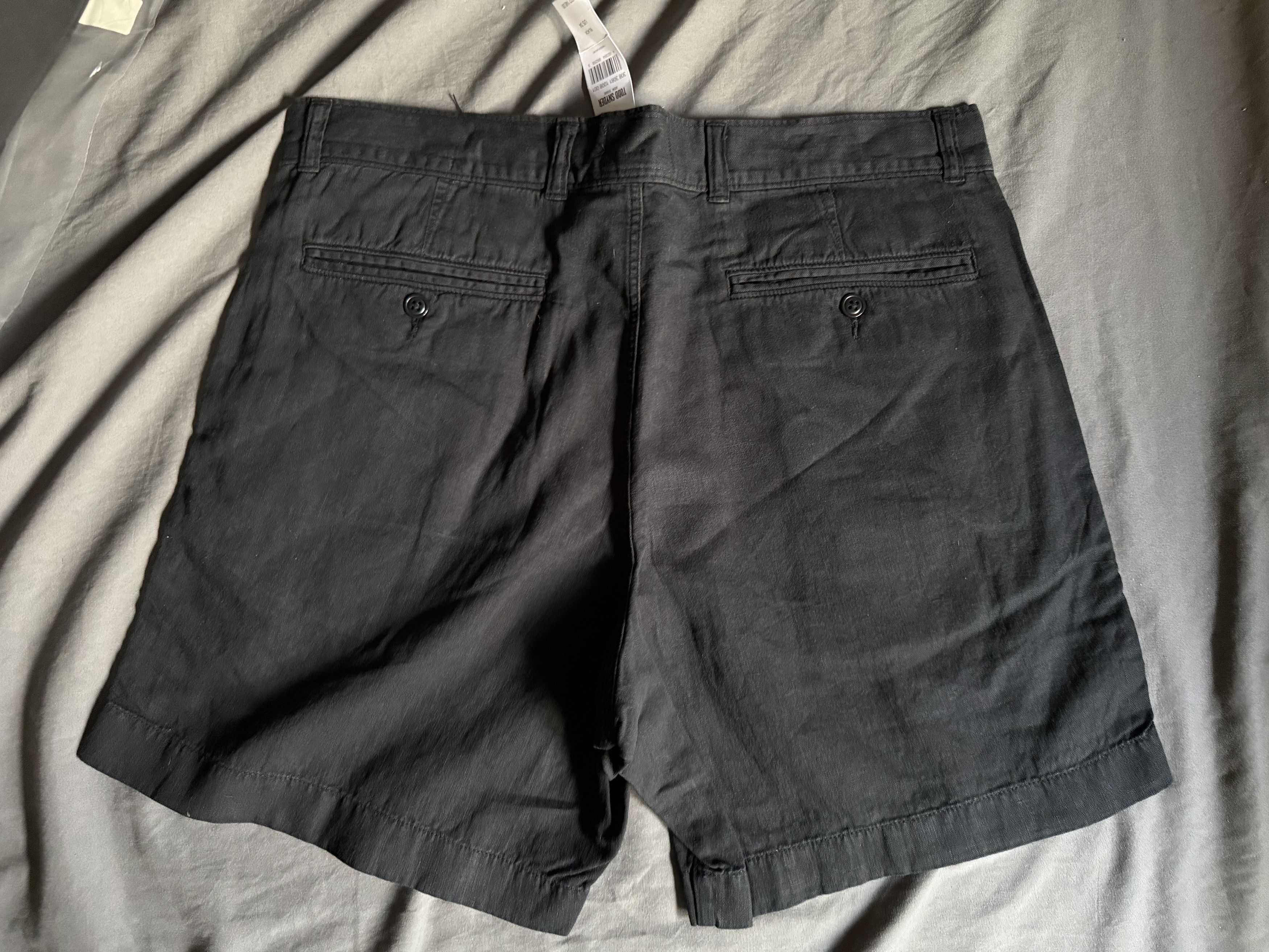 Todd Snyder Todd Snyder 7" Cotton-Linen Hudson Short BLACK $148 34" Size US 34 / EU 50 - 6 Thumbnail