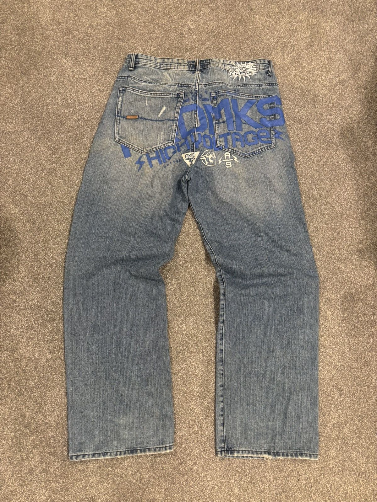 Akademiks AKADEMIKS 00s Baggy Denim Jeans Size US 38 / EU 54 - 2 Thumbnail