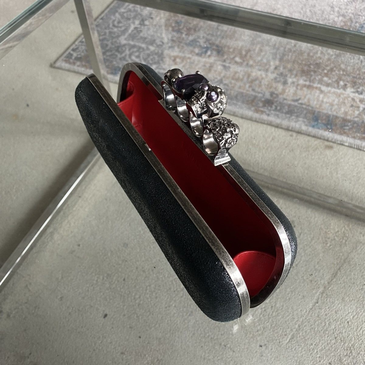 Alexander McQueen Alexander McQueen Knuckles Clutch Size ONE SIZE - 6 Thumbnail