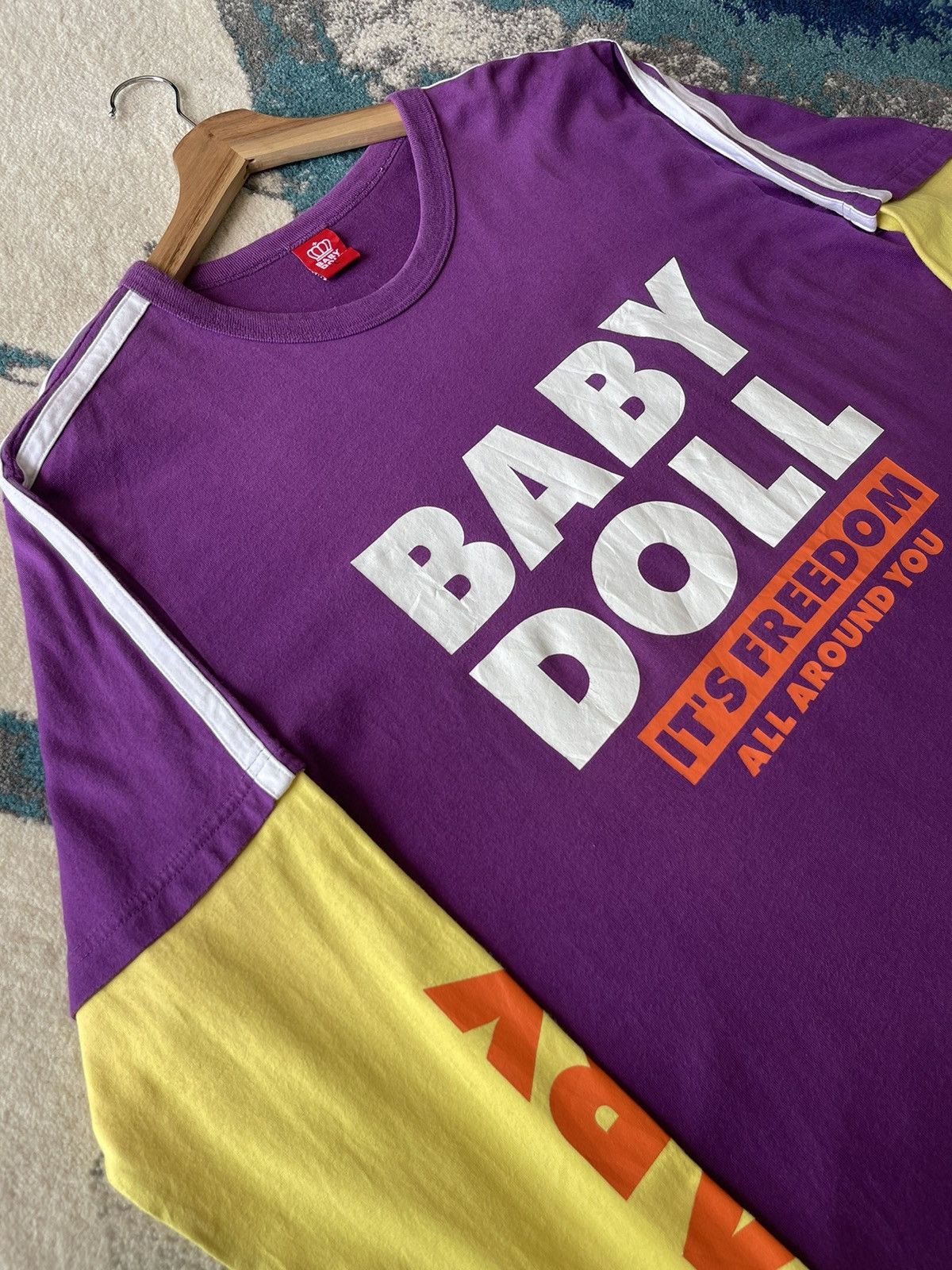 Vintage × Welcome Skateboards Baby Doll Skategang Style Y2k Tshirt Size US M / EU 48-50 / 2 - 3 Thumbnail