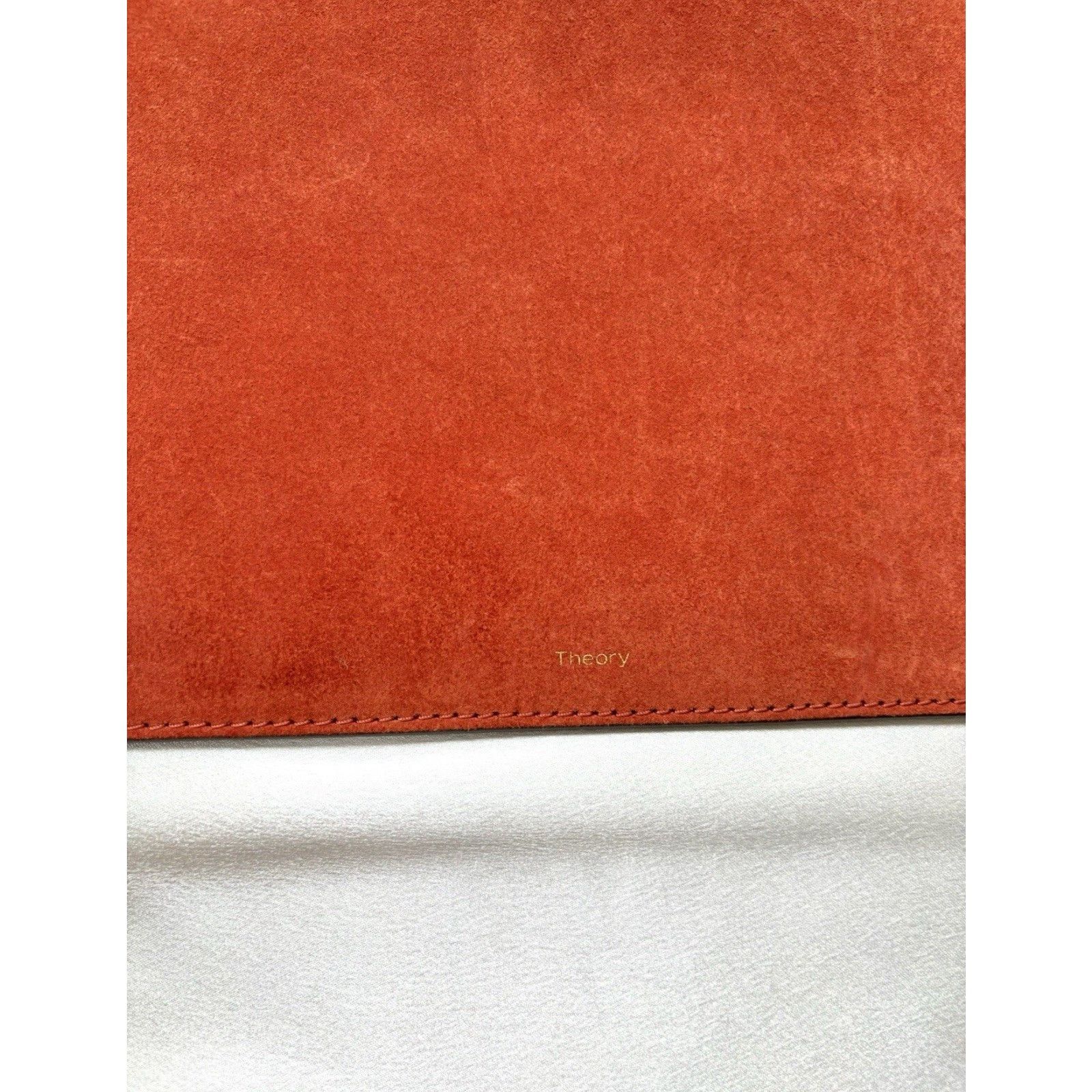Theory Theory Transformer Liden Leather Pouch Clutch Cognac Size ONE SIZE - 2 Thumbnail