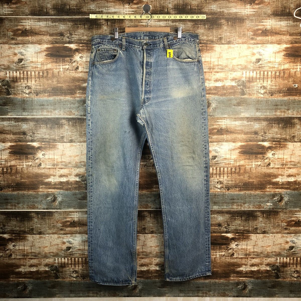 Levi's 80' Levis vintage Blue Denim Pants #A2572 Size US 39 - 1 Thumbnail
