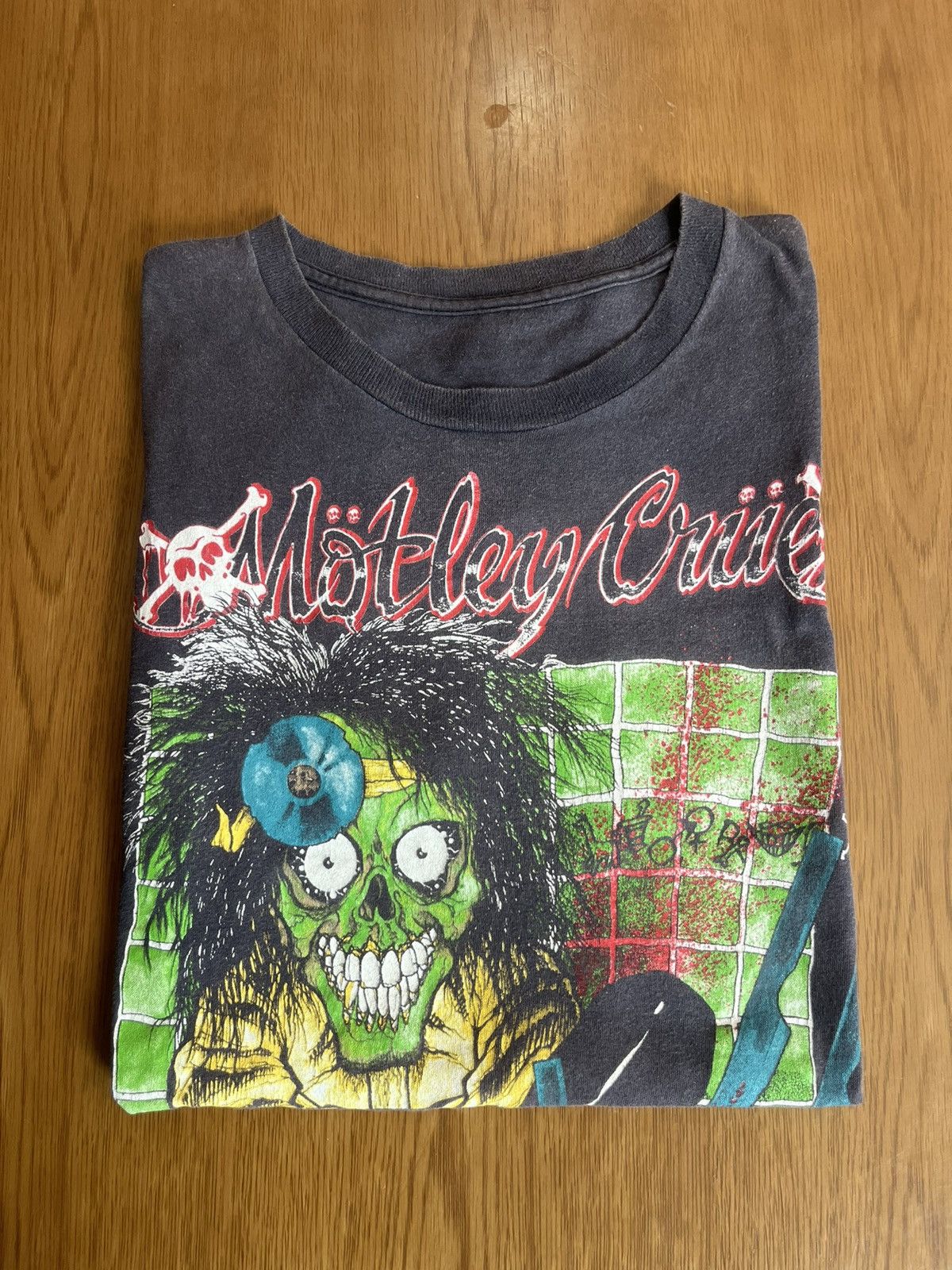 Band Tees Vtg Motley Crue Drx.FeelGood PusHead 1989’s Design Tshirt Size US L / EU 52-54 / 3 - 1 Thumbnail