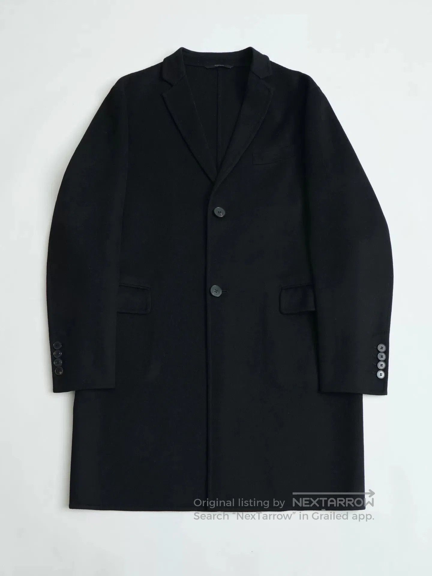 Valentino Valentino Noir Cashmere Blend Coat. Size US S / EU 44-46 / 1 - 7 Thumbnail