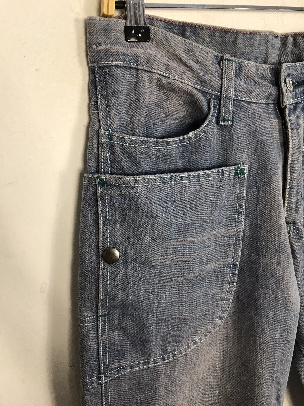 Japanese Brand × Vintage Vintage Japanese Brand Zipper Denim Short Size US 31 - 6 Thumbnail