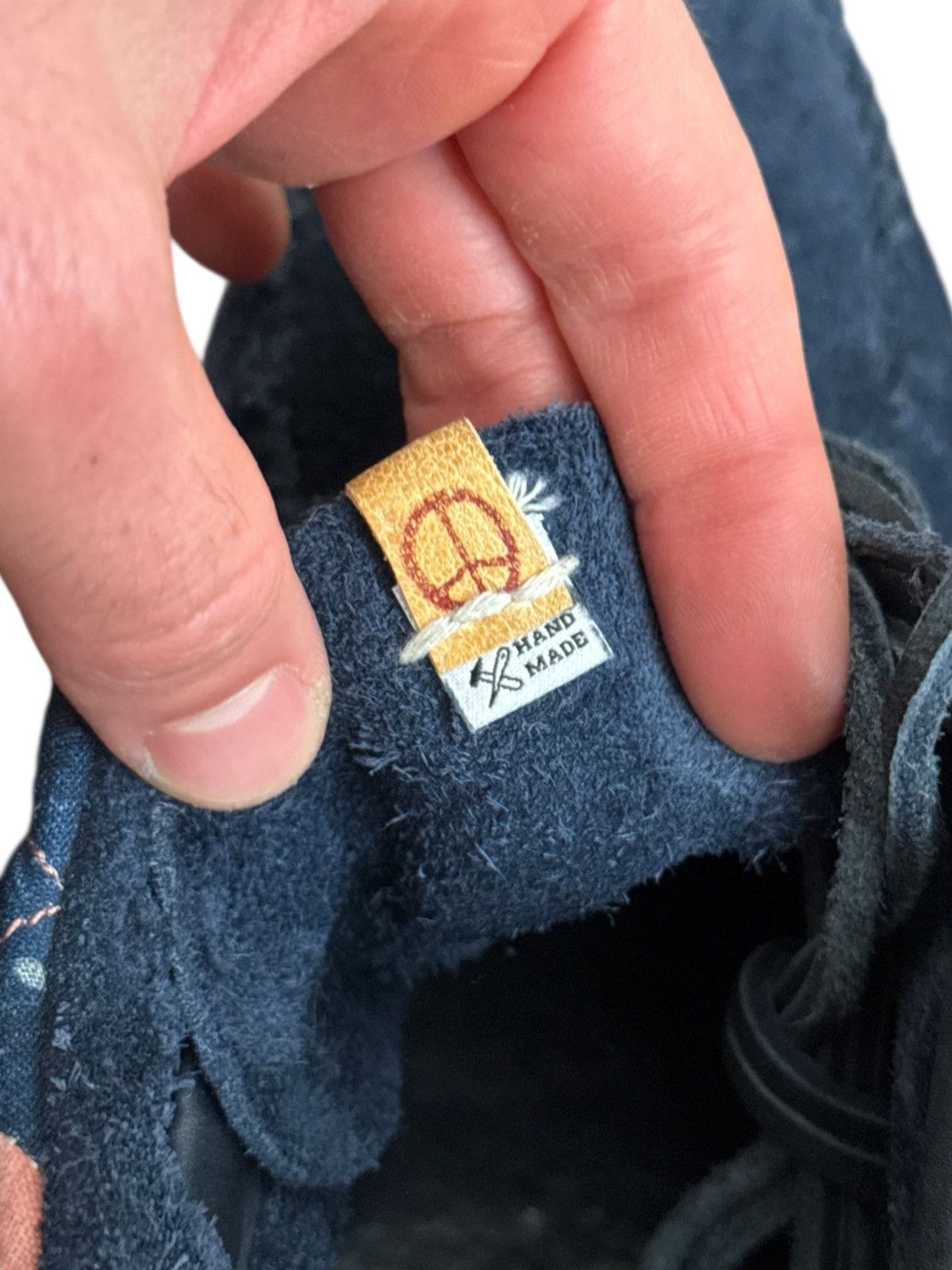 Visvim GRAIL 2014 FBT Blue Geo Patchwork Size US 9 / EU 42 - 11 Thumbnail
