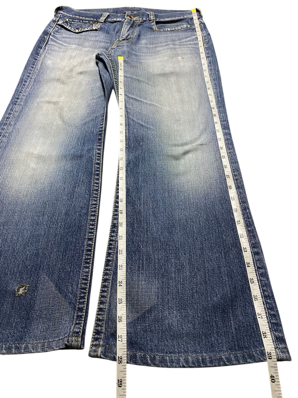 Japanese Brand Vintage Japanese Brand Revolution Faded Wash Wide Leg Jeans Size US 36 / EU 52 - 16 Thumbnail