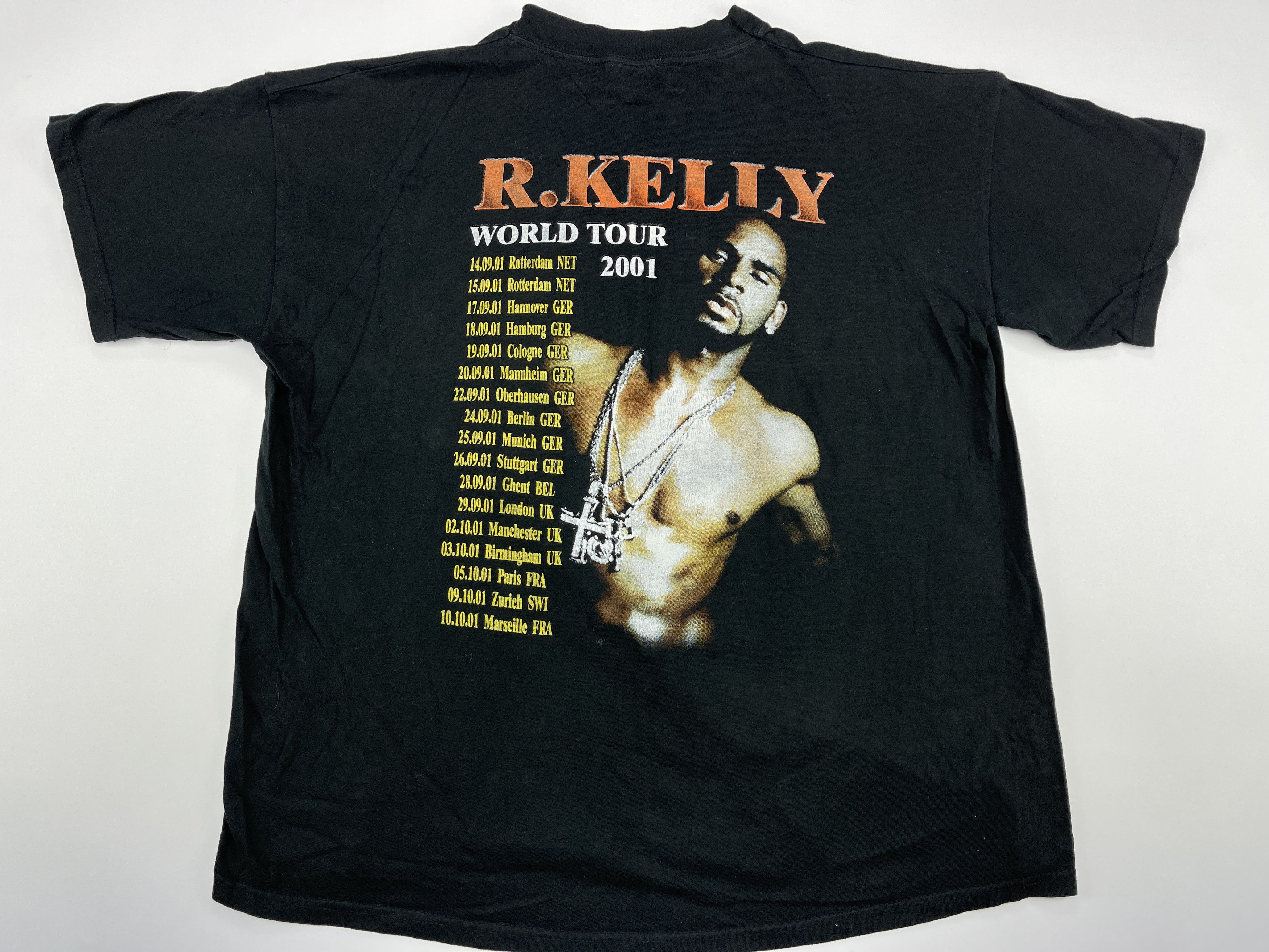 Rap Tees × Vintage R Kelly t-shirt, The TP-2.com Tour 2001, vintage, 2 SIDED XL Size US XL / EU 56 / 4 - 2 Thumbnail