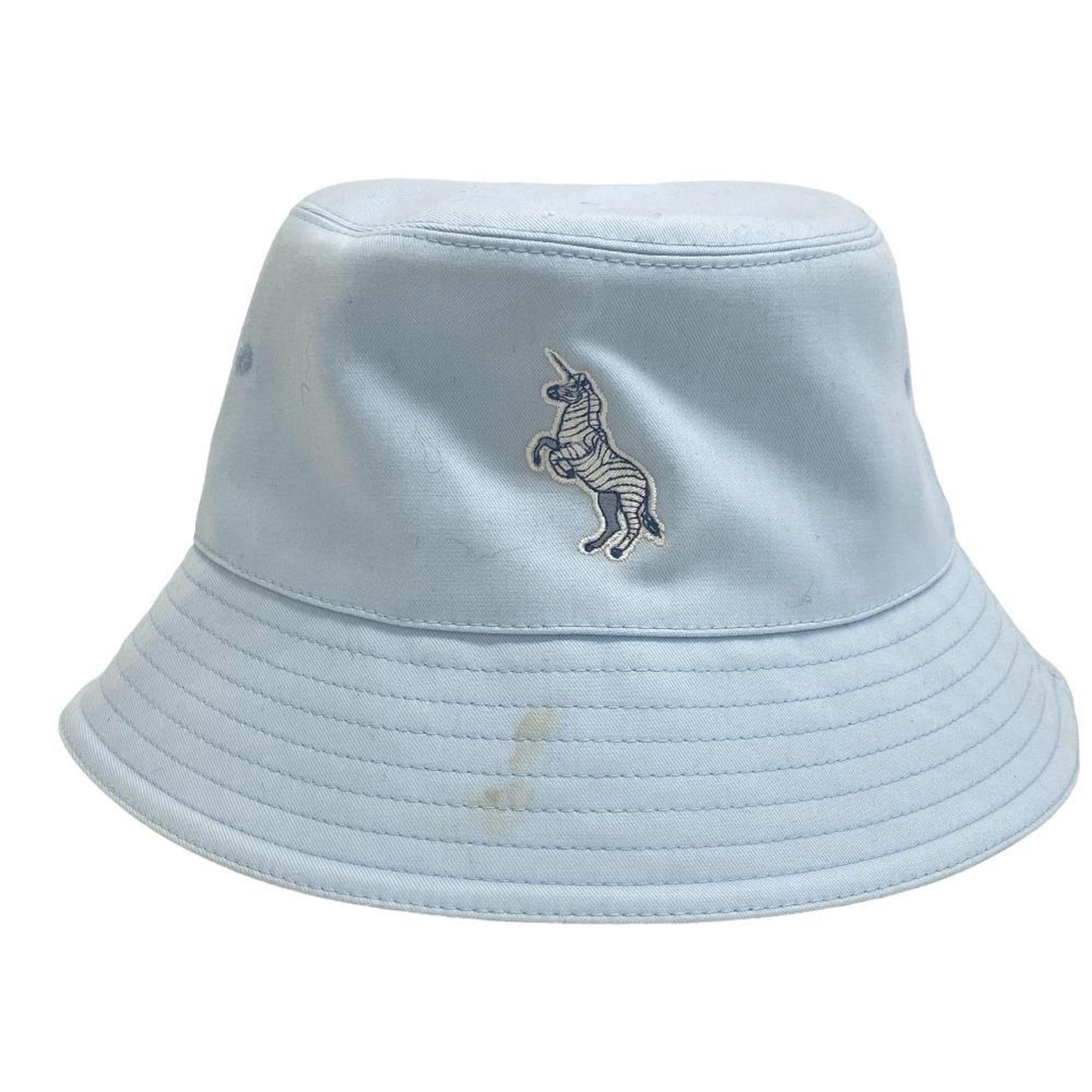 image of Thomas Burberry Thomas Burberry Unicorn Bucket Hat Blue Unisex Z0006200, Women's