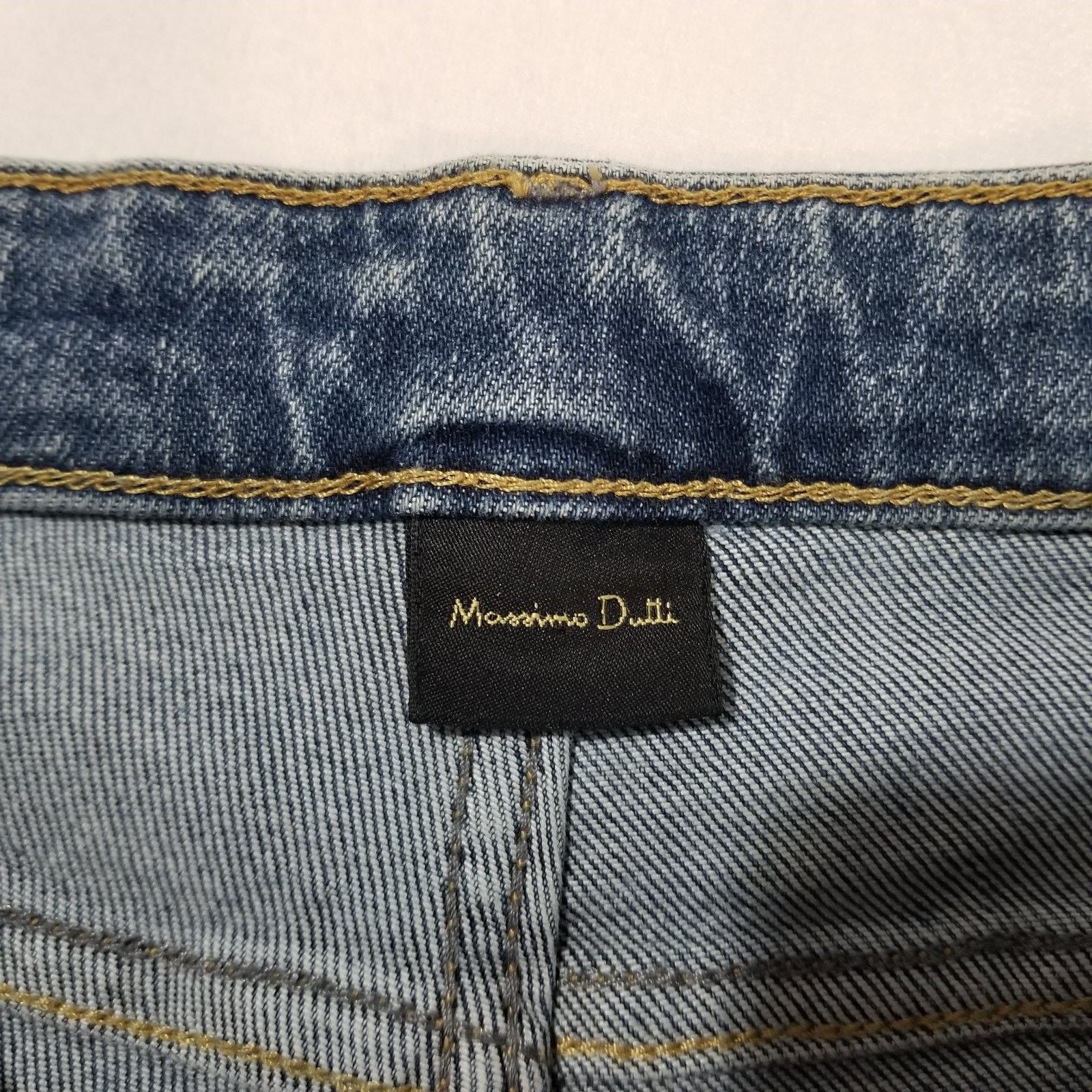 Massimo Dutti Massimo Dutti Denim Jeans Womens 8 EU 40 High Waist Slim Size 29" - 4 Thumbnail