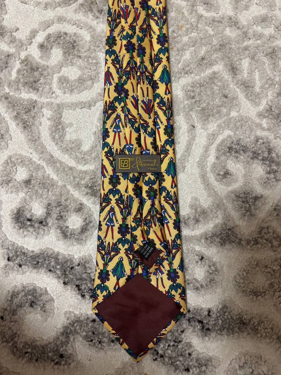 Luigi Bianchi BIANCHI VINTAGE SILK TIE MADE IN ITALY Size ONE SIZE - 4 Thumbnail