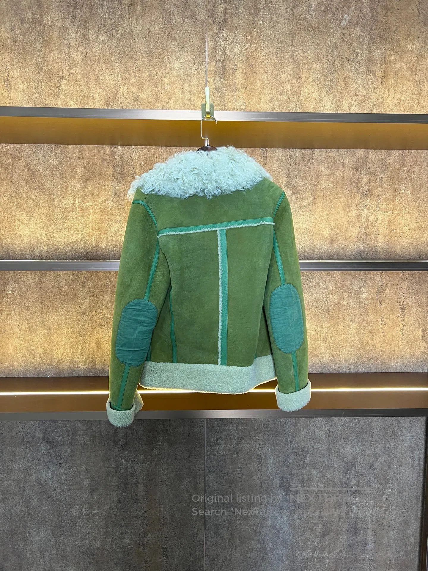 Loewe Loewe Fur Leather Color Block Coat. Size US M / EU 48-50 / 2 - 2 Thumbnail