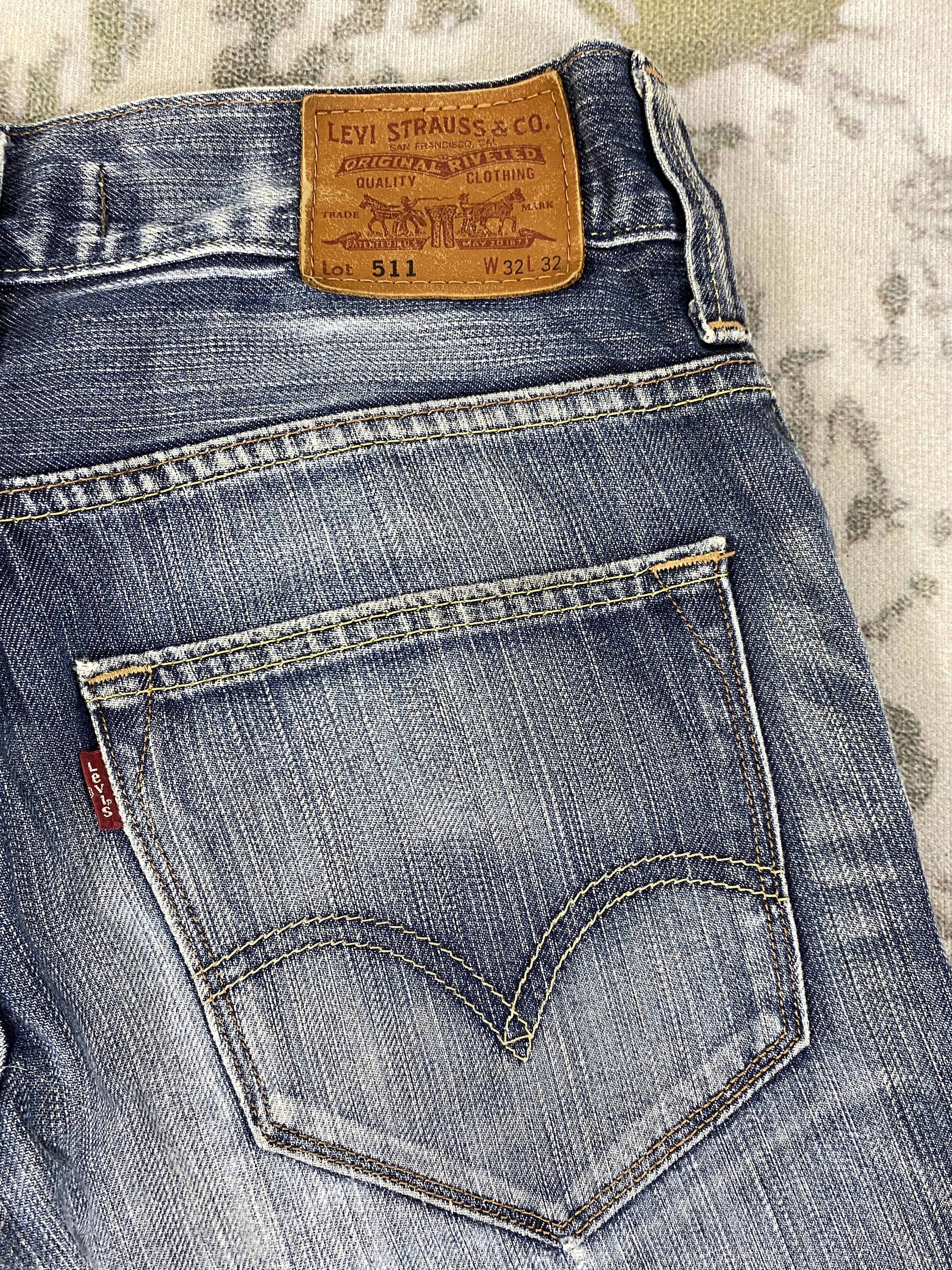 Levi's Vintage Clothing Vintage Levis 511 Jeans 32x31.5 - JN2976 Size US 32 / EU 48 - 11 Thumbnail