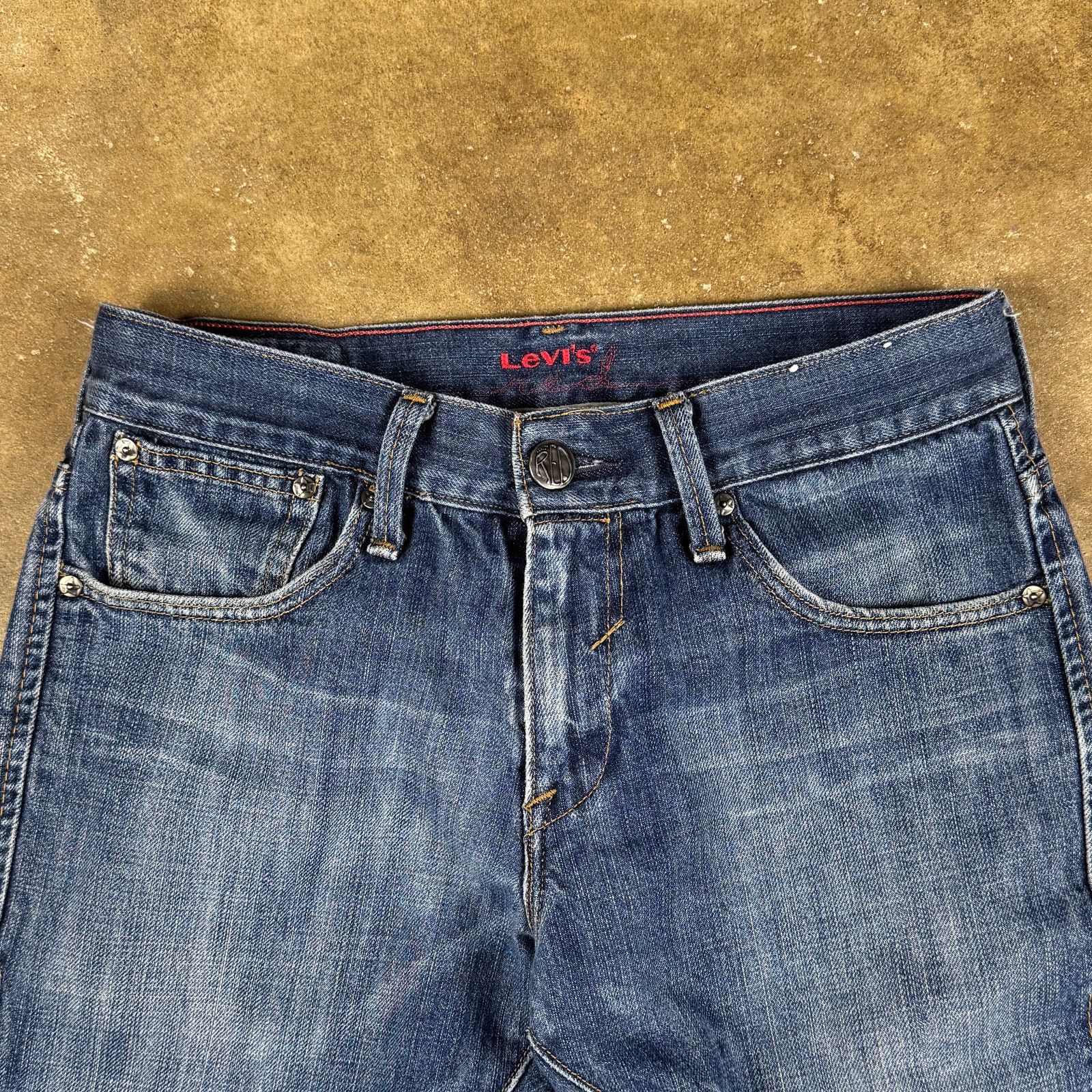 Levi's Levi’s Redline Straight Jeans Men’s 30x30 Dark Wash Vintage Size US 30 / EU 46 - 4 Thumbnail