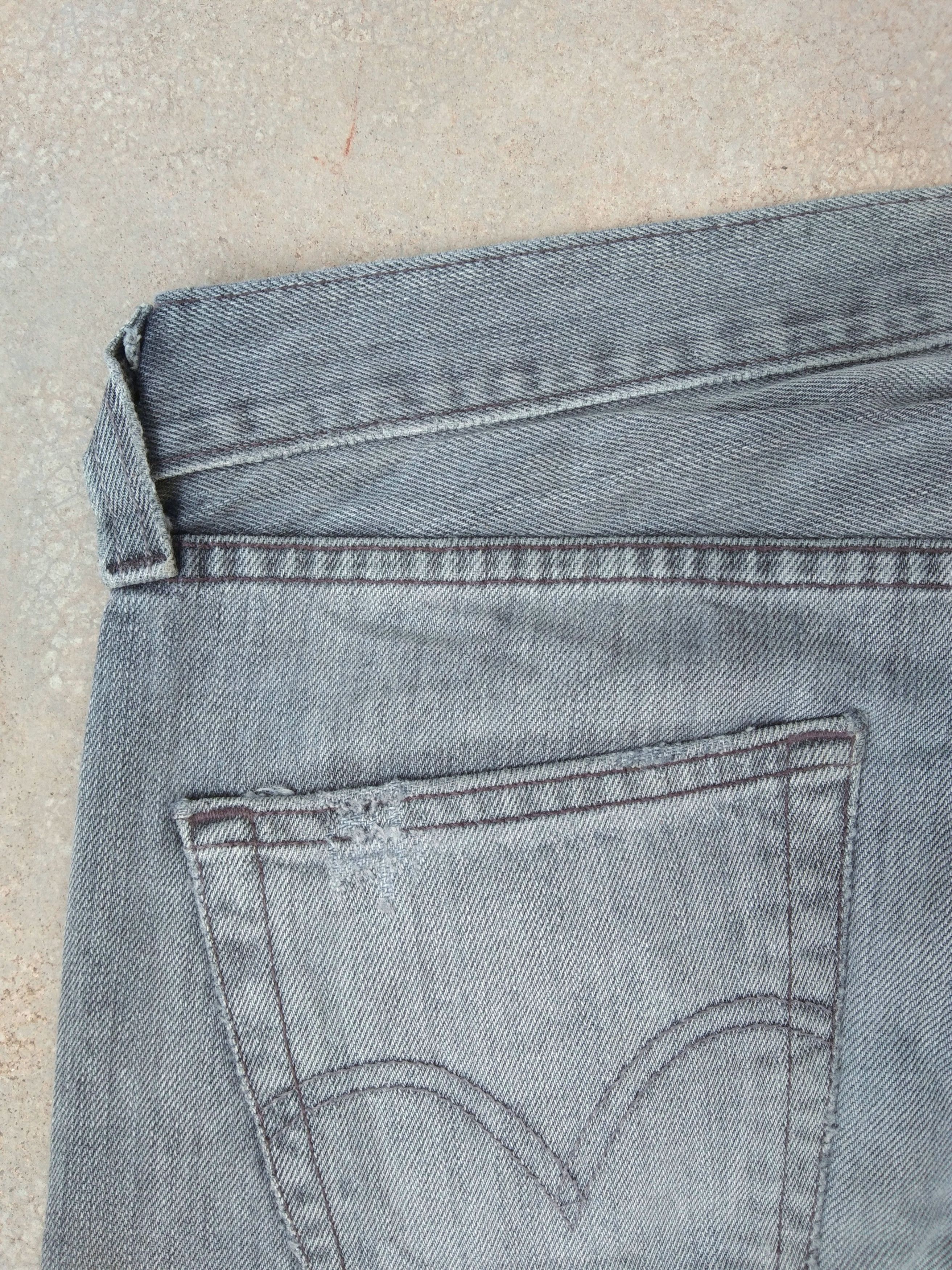 Levi's Vintage Levi's 501 Straight Leg Distressed Jeans 30x32 Size US 30 / EU 46 - 3 Thumbnail