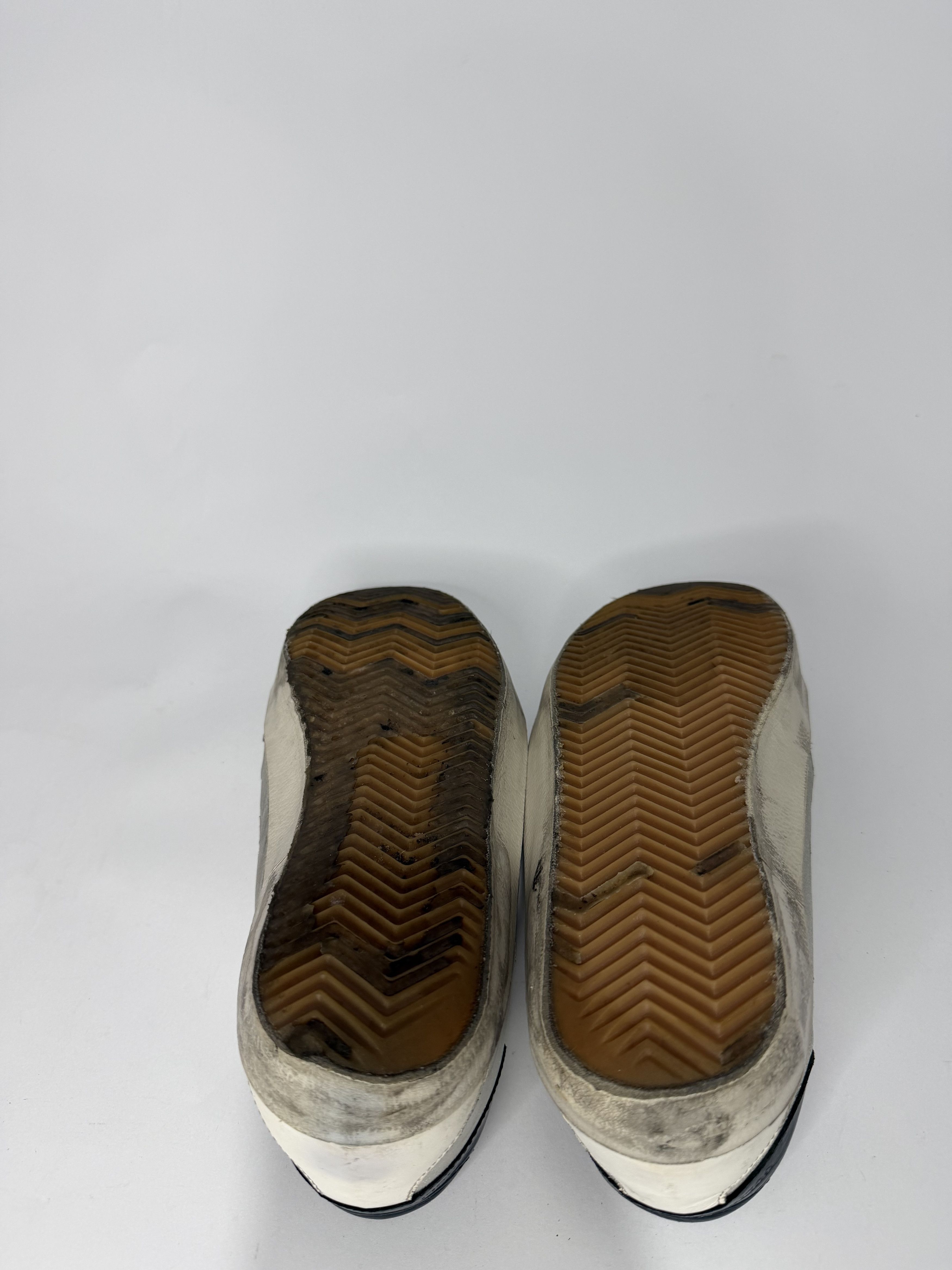 Golden Goose Golden Goose Metallic Silver Leather Superstar Sneakers Size US 7.5 / EU 40-41 - 9 Thumbnail