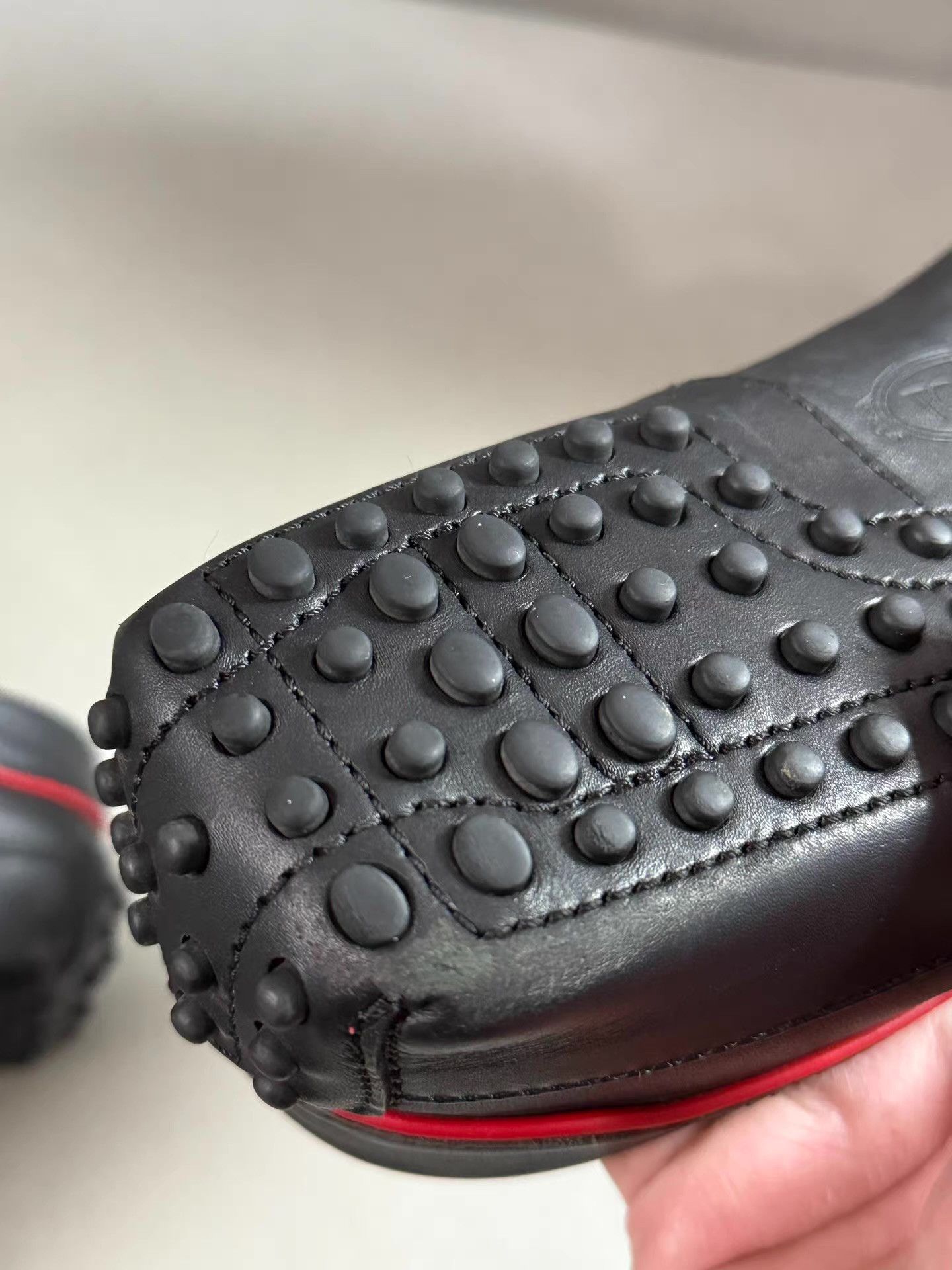 Tod's Tod's Black Ferrari Driving Shoes Ｑ20 Size US 7 / EU 40 - 2 Thumbnail