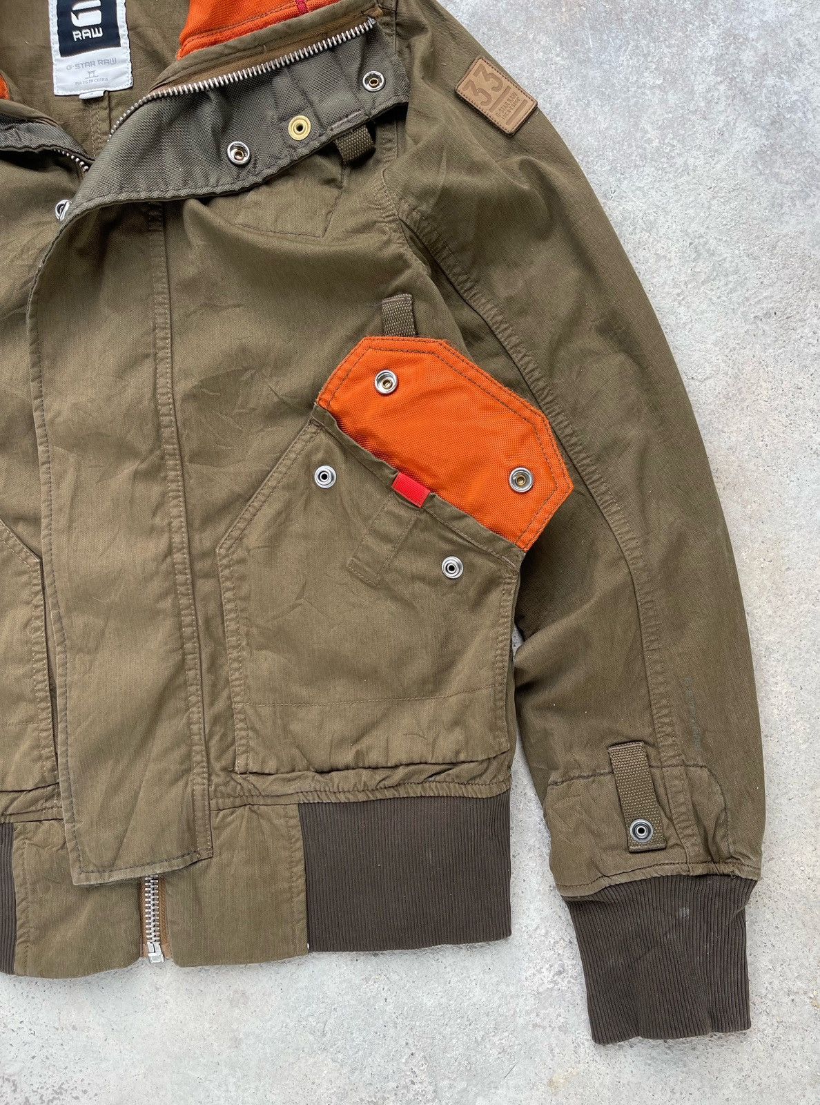 G-Star × Japanese Brand × Le Grande Bleu (L.G.B.) 🔥RARE🔥G-STAR RAW MFD PARACHUTE BOMBER JACKET LGB STYLE Size US S / EU 44-46 / 1 - 10 Thumbnail