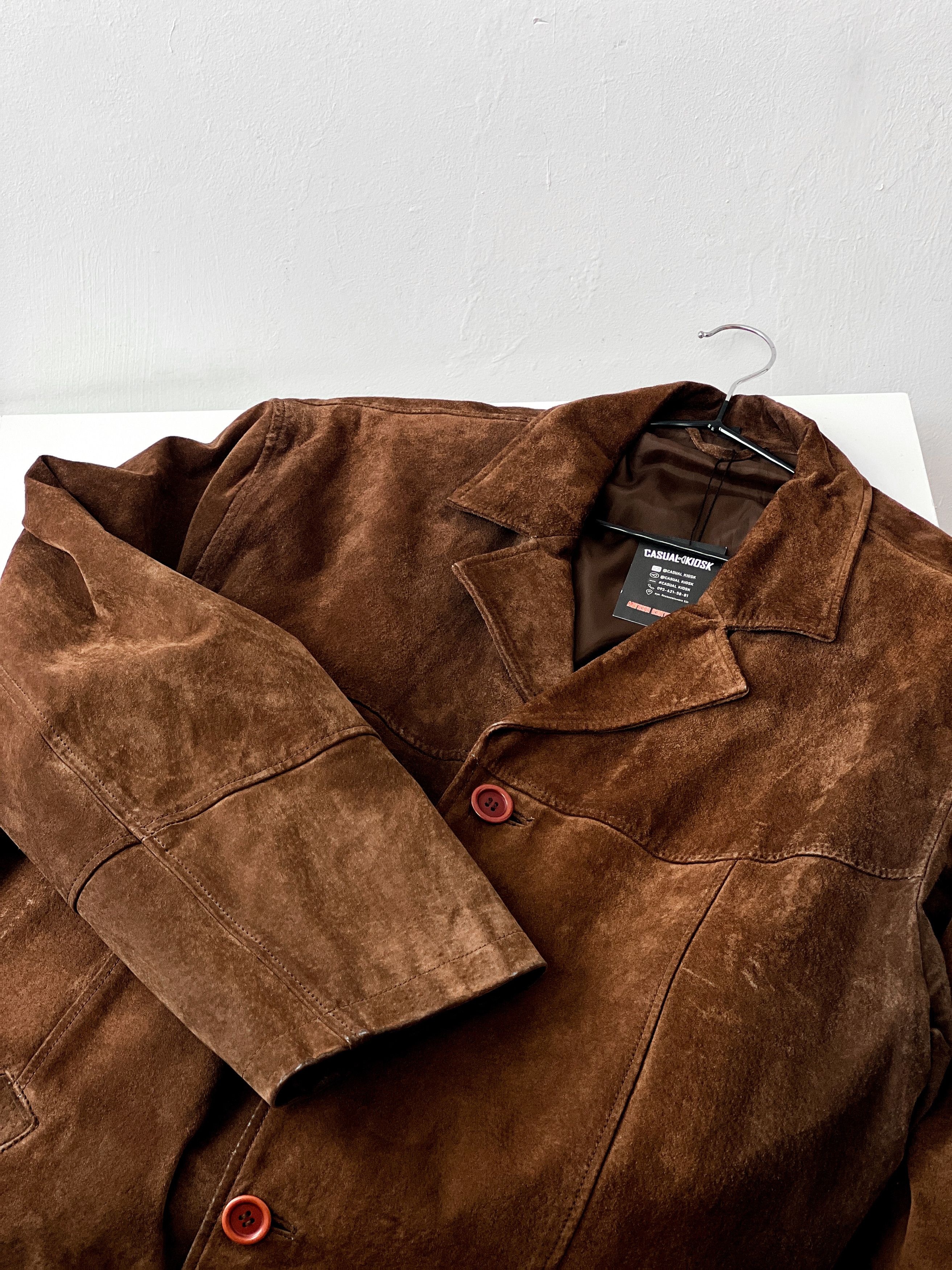 C&A C&A x Angelo Litrico vintage Leather blazer Jacket Size US XL / EU 56 / 4 - 2 Thumbnail