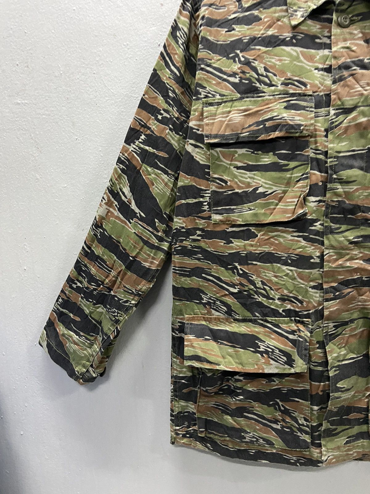 Other URBAN SURPLUS US TIGER PATTERN STRIPE ARMY JACKET Size US XS / EU 42 / 0 - 5 Thumbnail