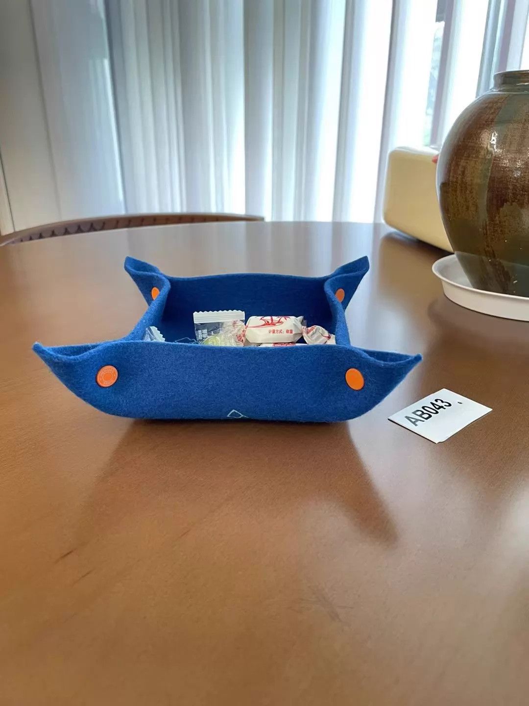 Hermes HermeswoolfeltstitchedunicornjeweltrayunusedAB043 Size ONE SIZE - 3 Thumbnail