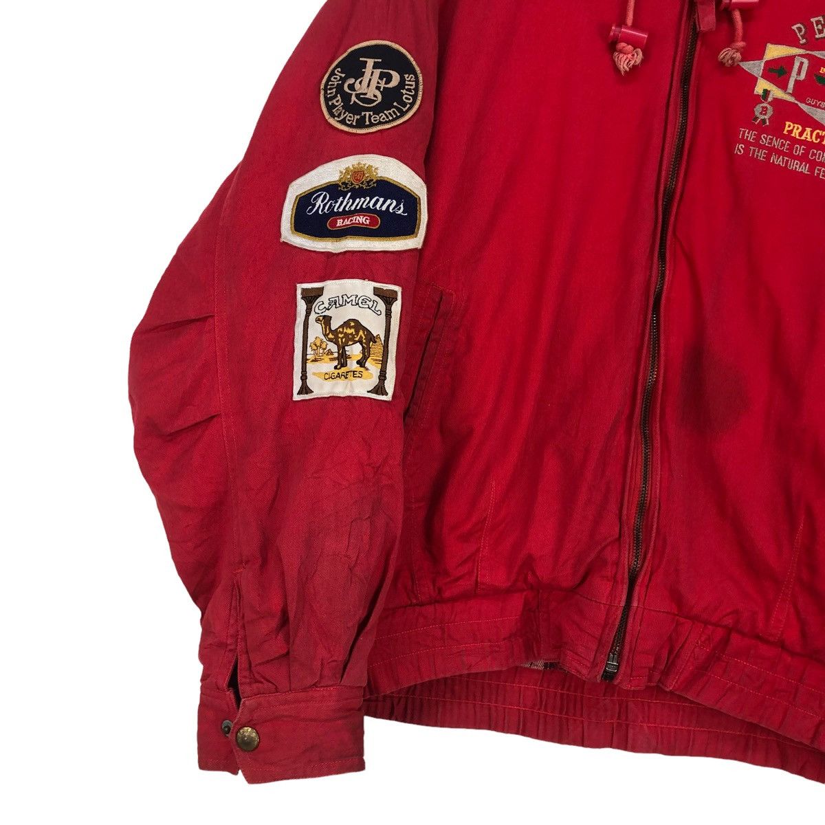 Japanese Brand Pract Studio Hooded Jacket Bomber Style Size US L / EU 52-54 / 3 - 3 Thumbnail