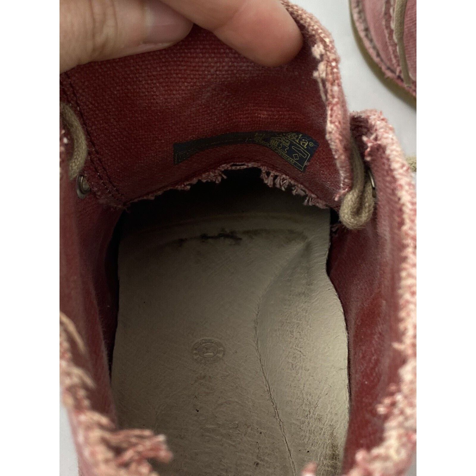 Other Bussola Sevilla Canvas Chukka Raw Fringed Ankle Boots 38 Size US 8 / IT 38 - 12 Thumbnail