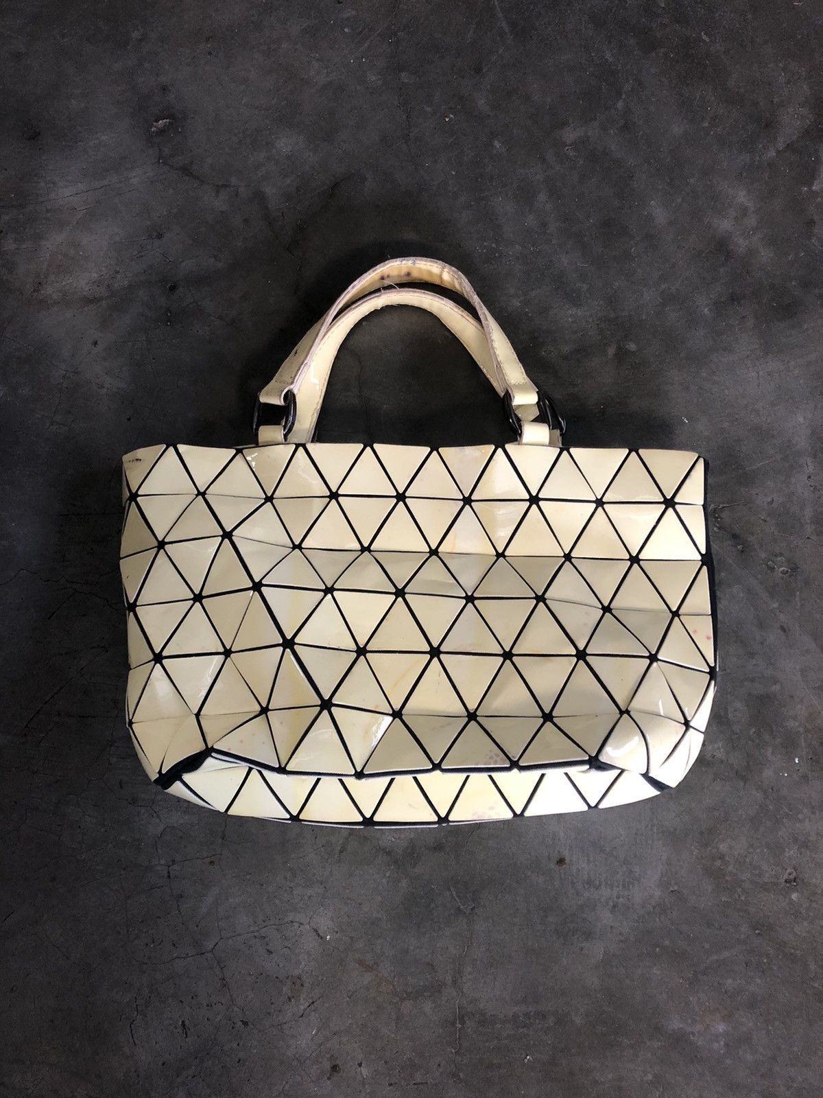 image of Vintage Baobao Bag By Issey Miyake in Clear, Women's