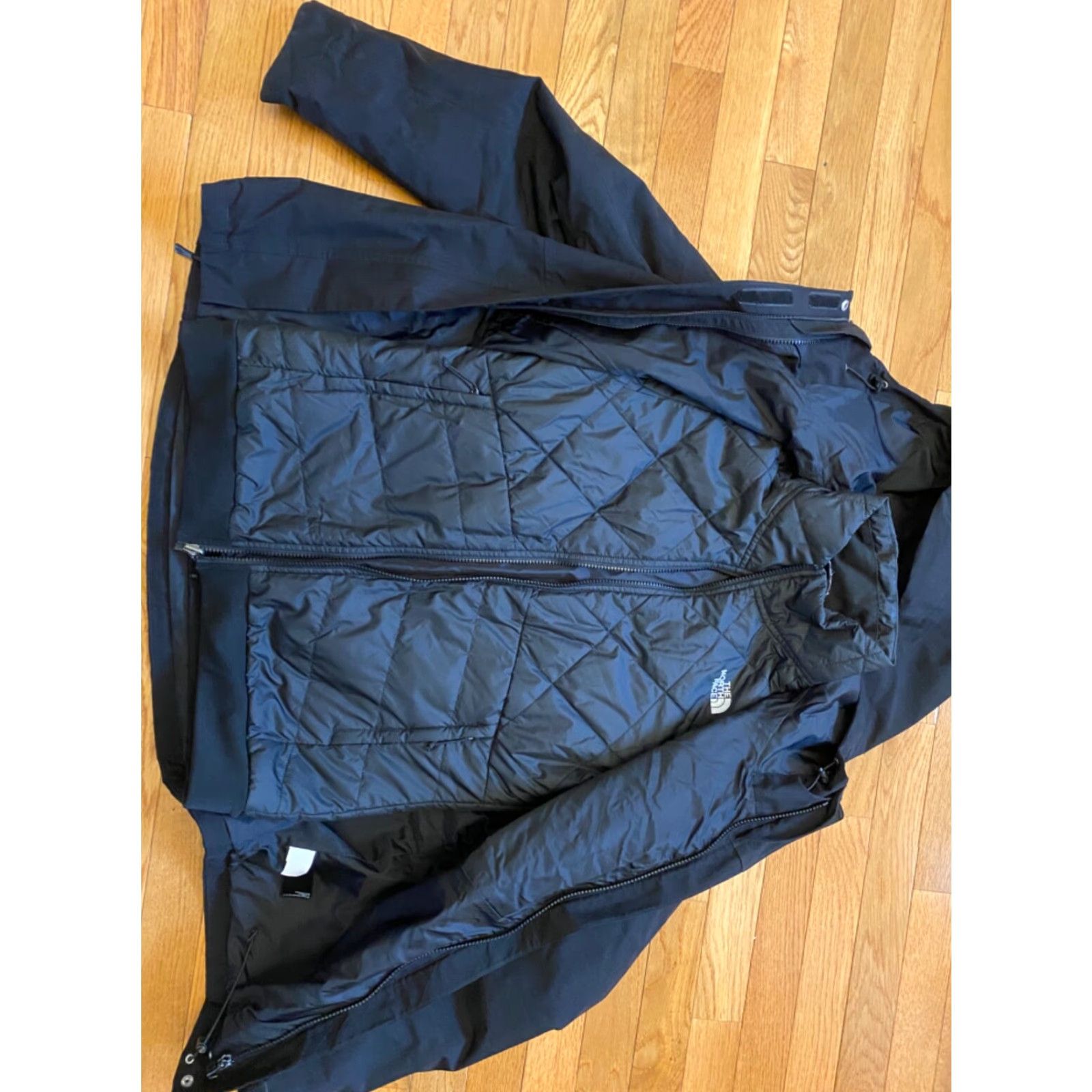 The North Face The North Face Women's Dryvent Jacket Black Hooded Lined Liner Size Medium Size M / US 6-8 / IT 42-44 - 6 Thumbnail