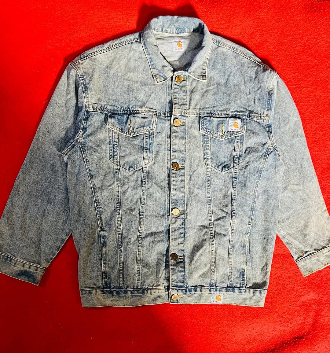 90's Carhartt Trucker Denim Jacket
