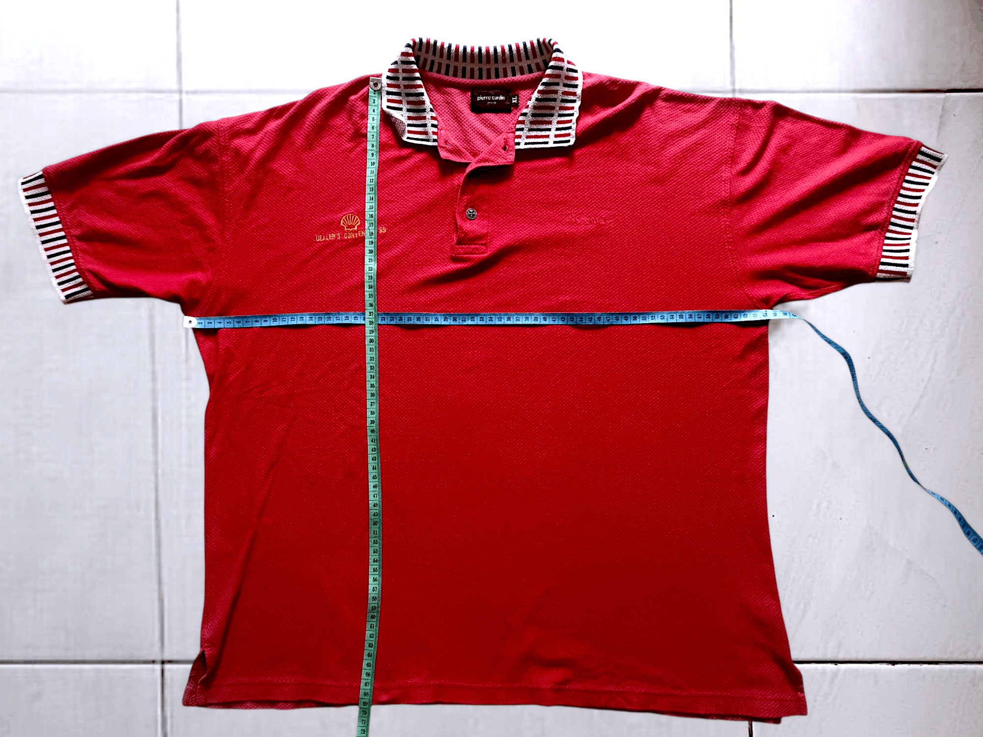 Pierre Cardin Vintage Pierre Cardin Polo shirt Shell dealer convention '99 Size US XL / EU 56 / 4 - 6 Thumbnail