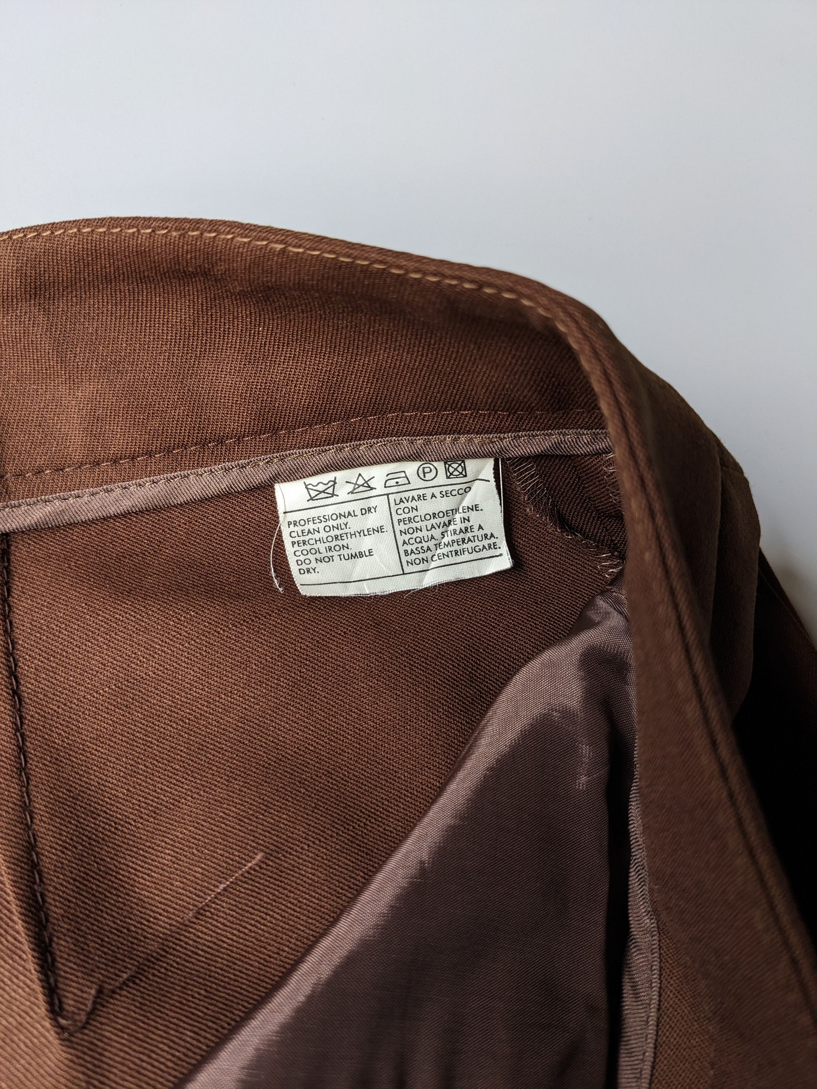 Salvatore Ferragamo Vintage Salvatore Ferragamo brown pant Size 27" / US 4 / IT 40 - 5 Thumbnail