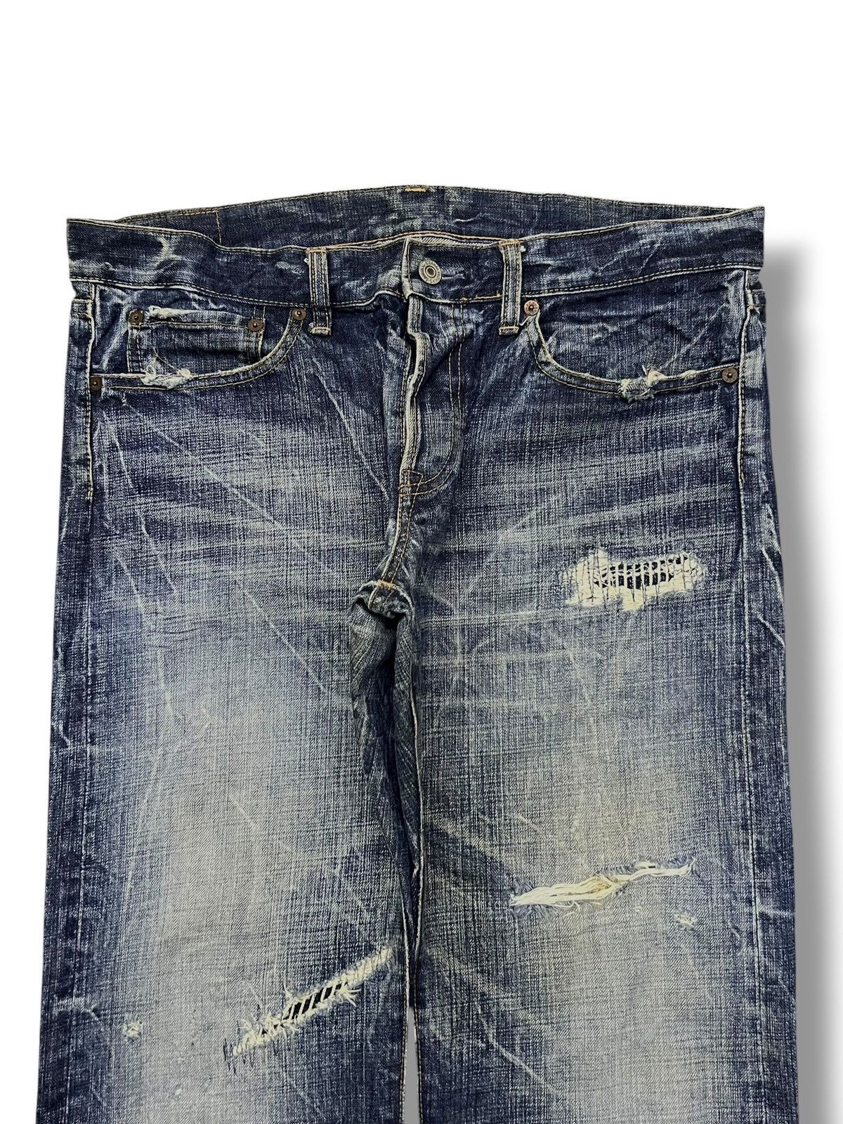 Eternal Loose Vintage Y2K Eternal Japan - Thunder Wash, Distressed Size US 36 / EU 52 - 4 Thumbnail