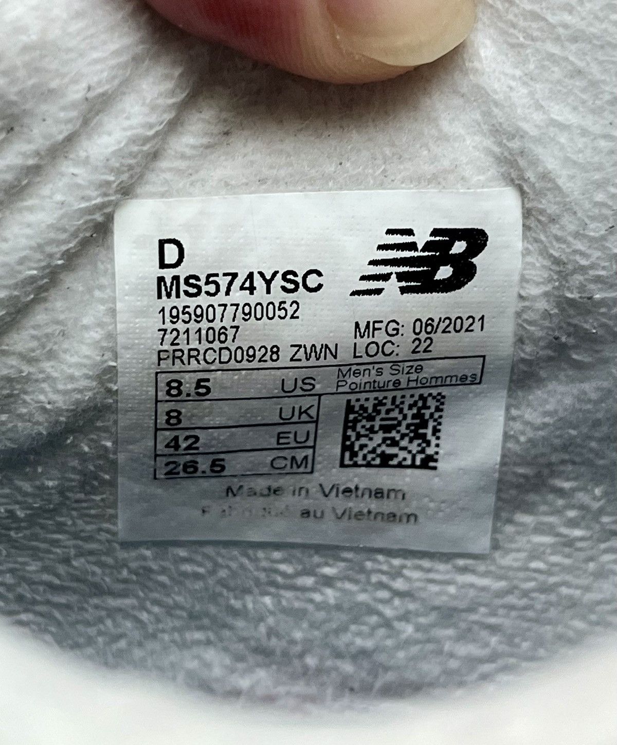 New Balance × Salehe Bembury Salehe Bembury x New Balance 574 YURT - Shark Skin - US 8.5 Size US 8.5 / EU 41-42 - 9 Thumbnail